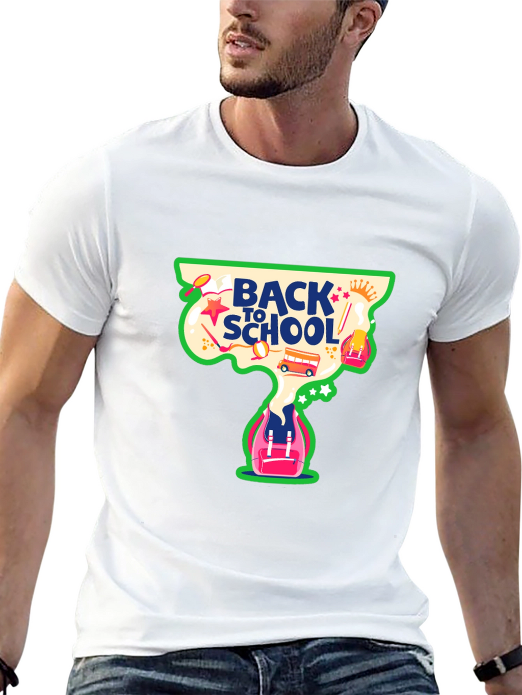 Back to School Graphic Tee - Student Style