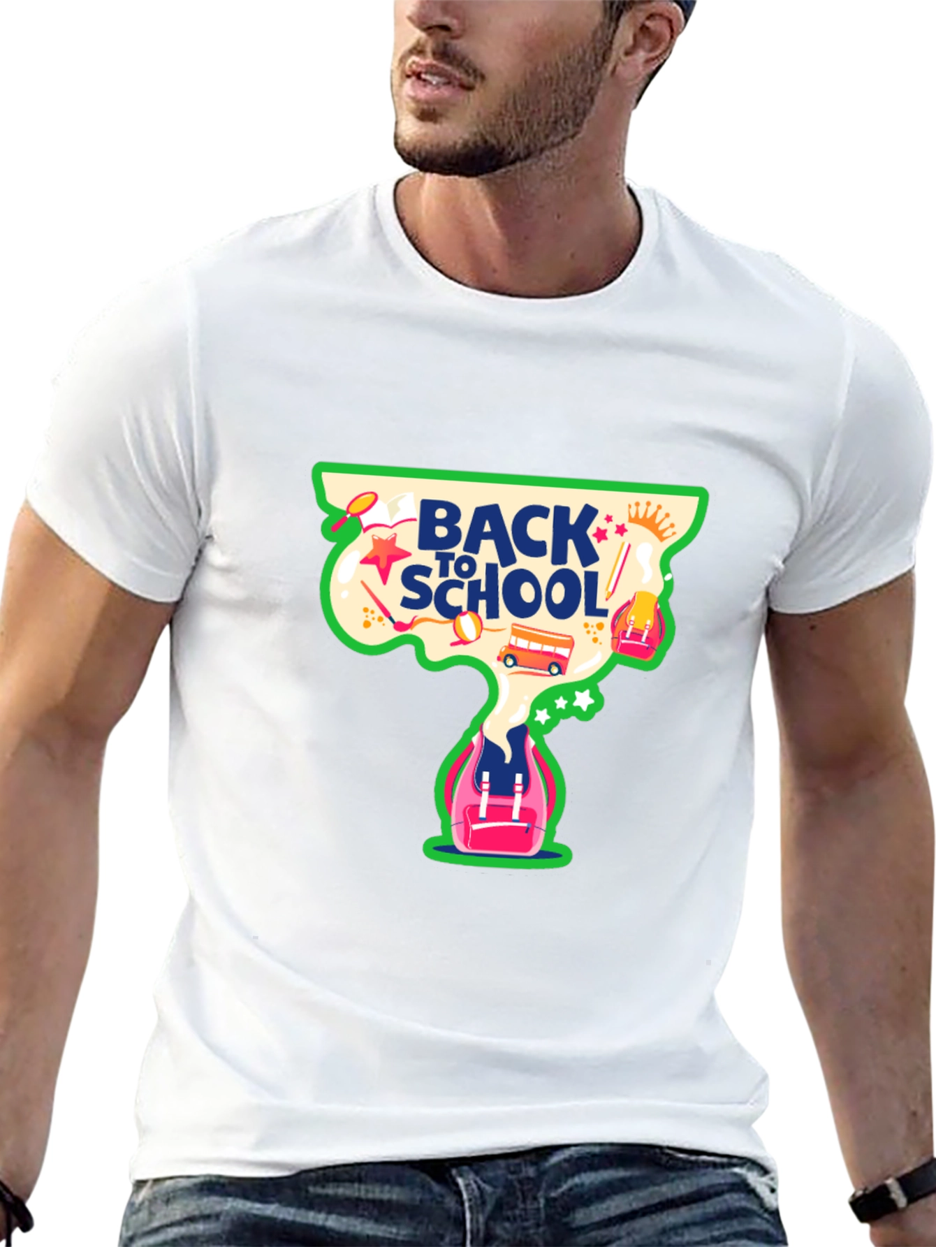 Back to School Graphic Tee - Student Style