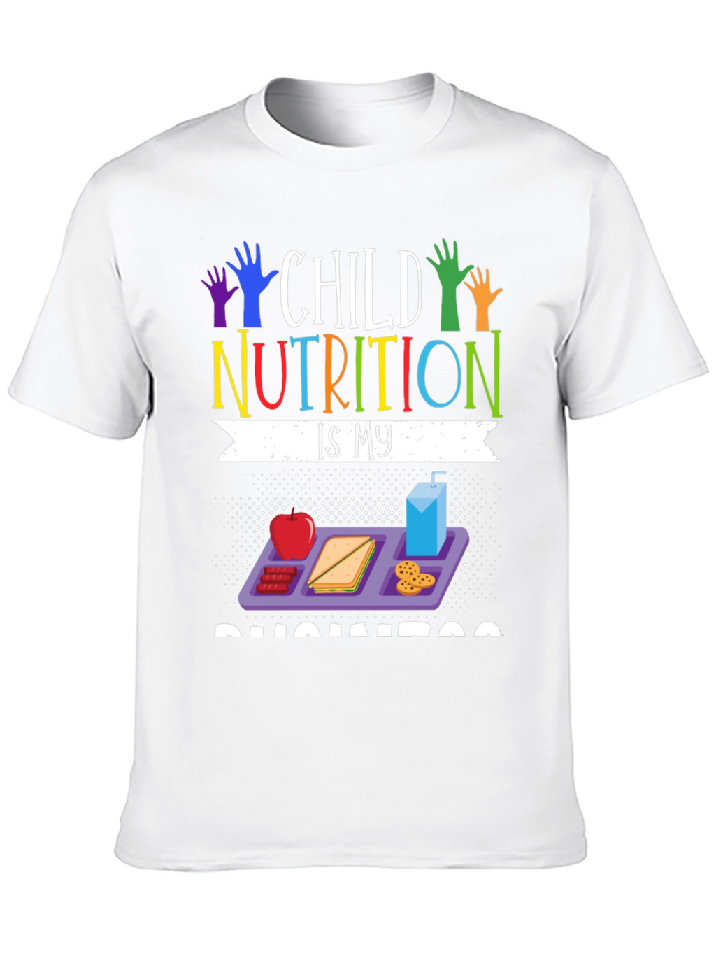 Child Nutrition T-Shirt - School Lunch Hero Tee