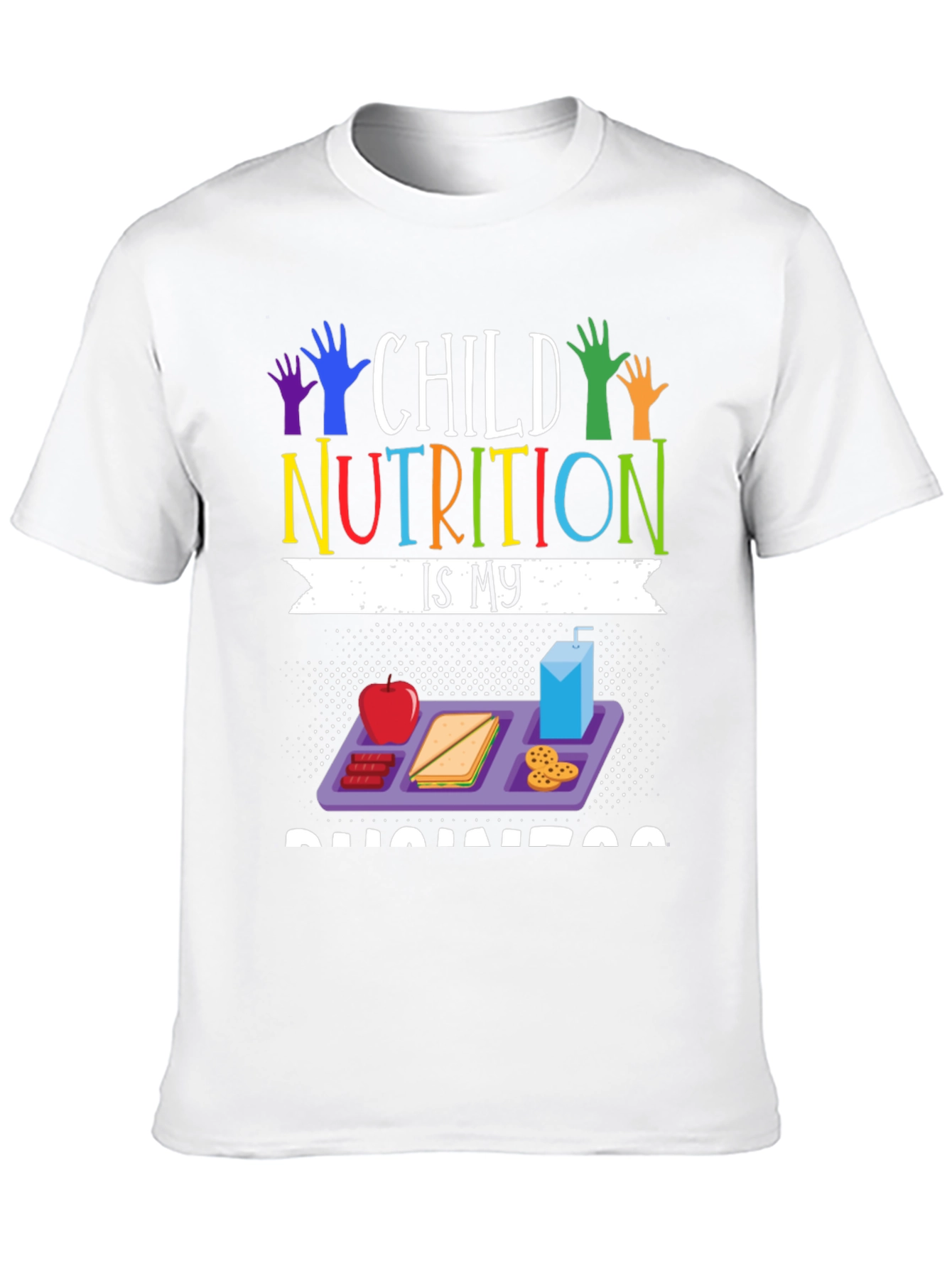 Child Nutrition T-Shirt - School Lunch Hero Tee