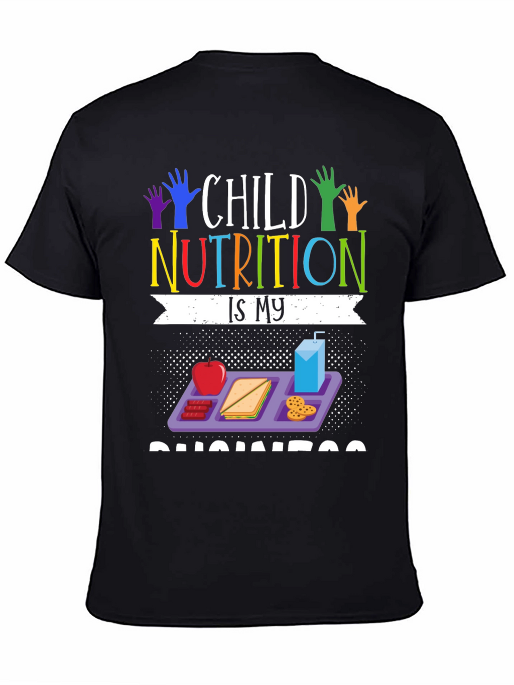 Child Nutrition T-Shirt - School Lunch Hero Tee