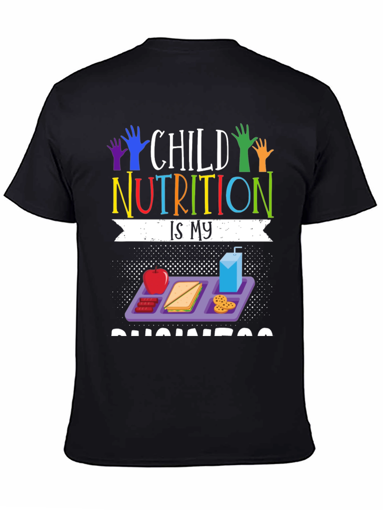 Child Nutrition T-Shirt - School Lunch Hero Tee