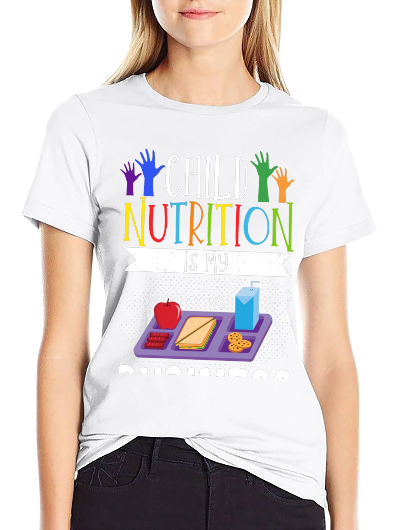 Child Nutrition T-Shirt - School Lunch Hero Tee