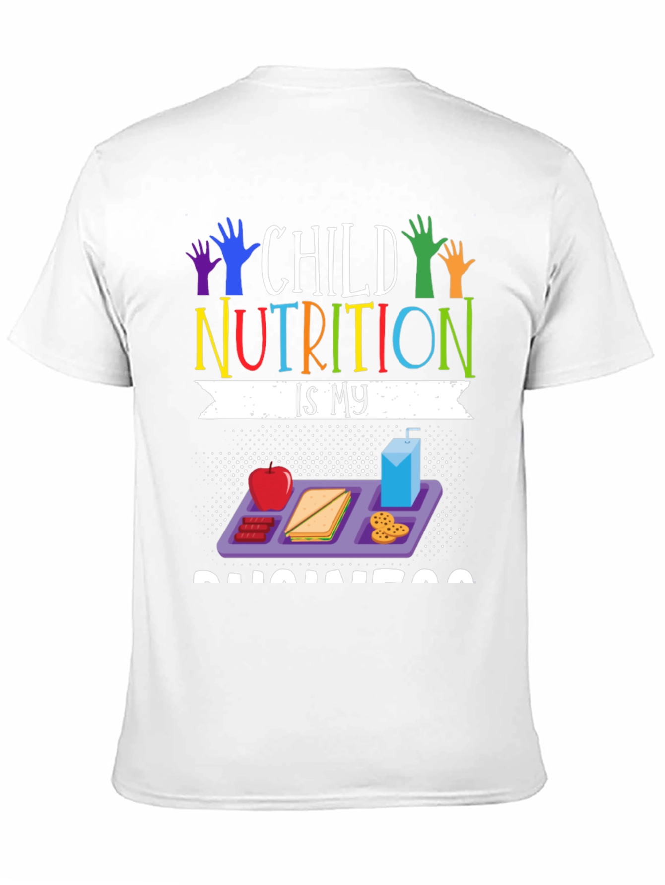 Child Nutrition T-Shirt - School Lunch Hero Tee