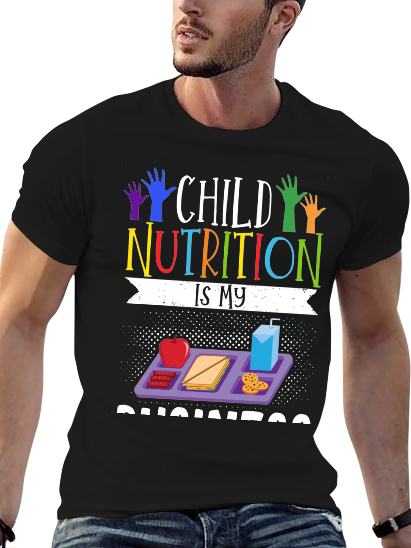 Child Nutrition T-Shirt - School Lunch Hero Tee