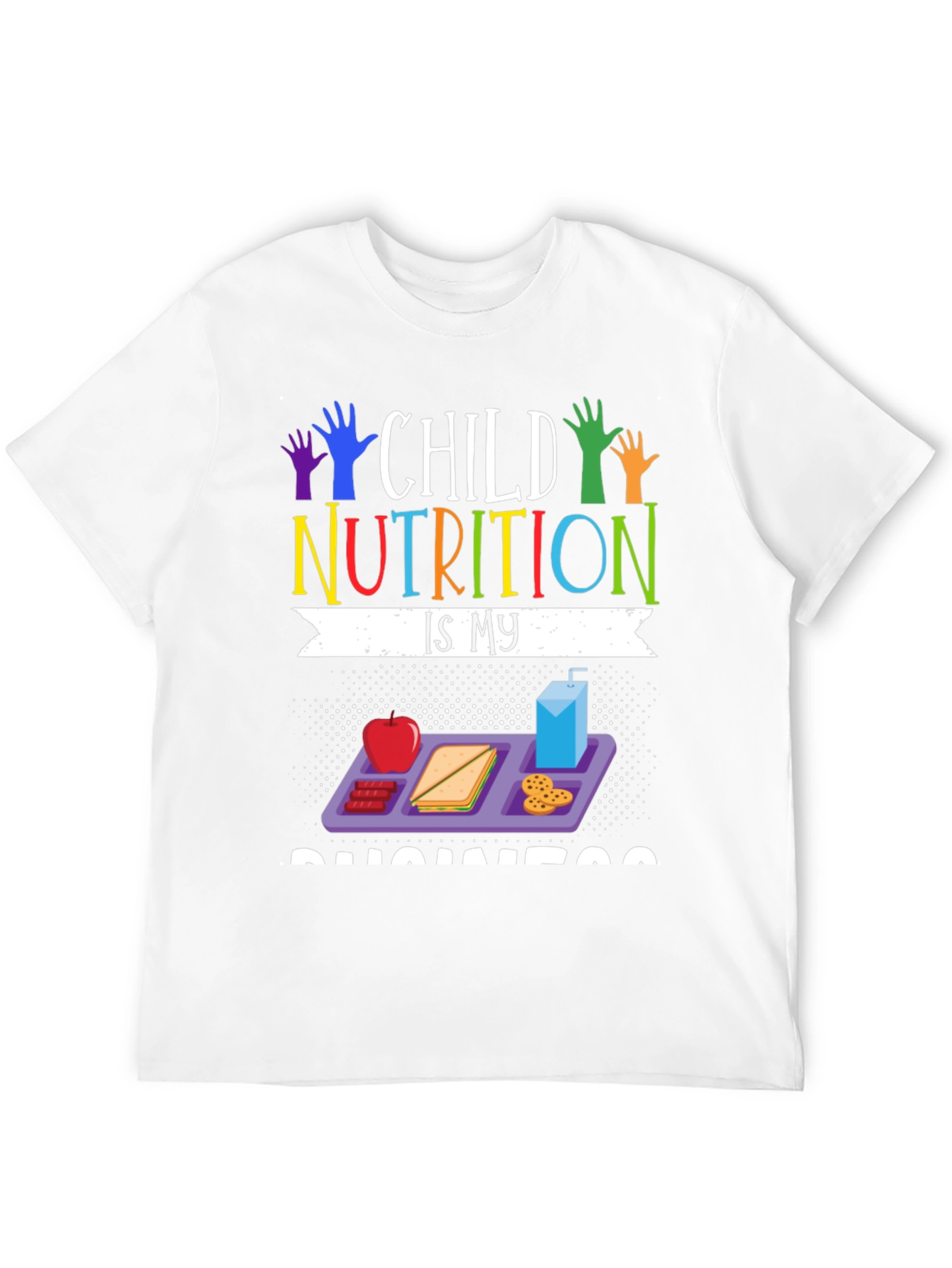 Child Nutrition T-Shirt - School Lunch Hero Tee