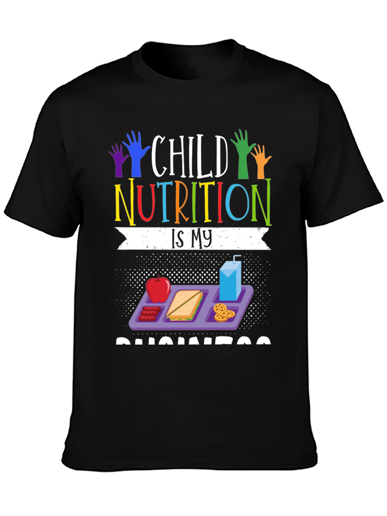 Child Nutrition T-Shirt - School Lunch Hero Tee