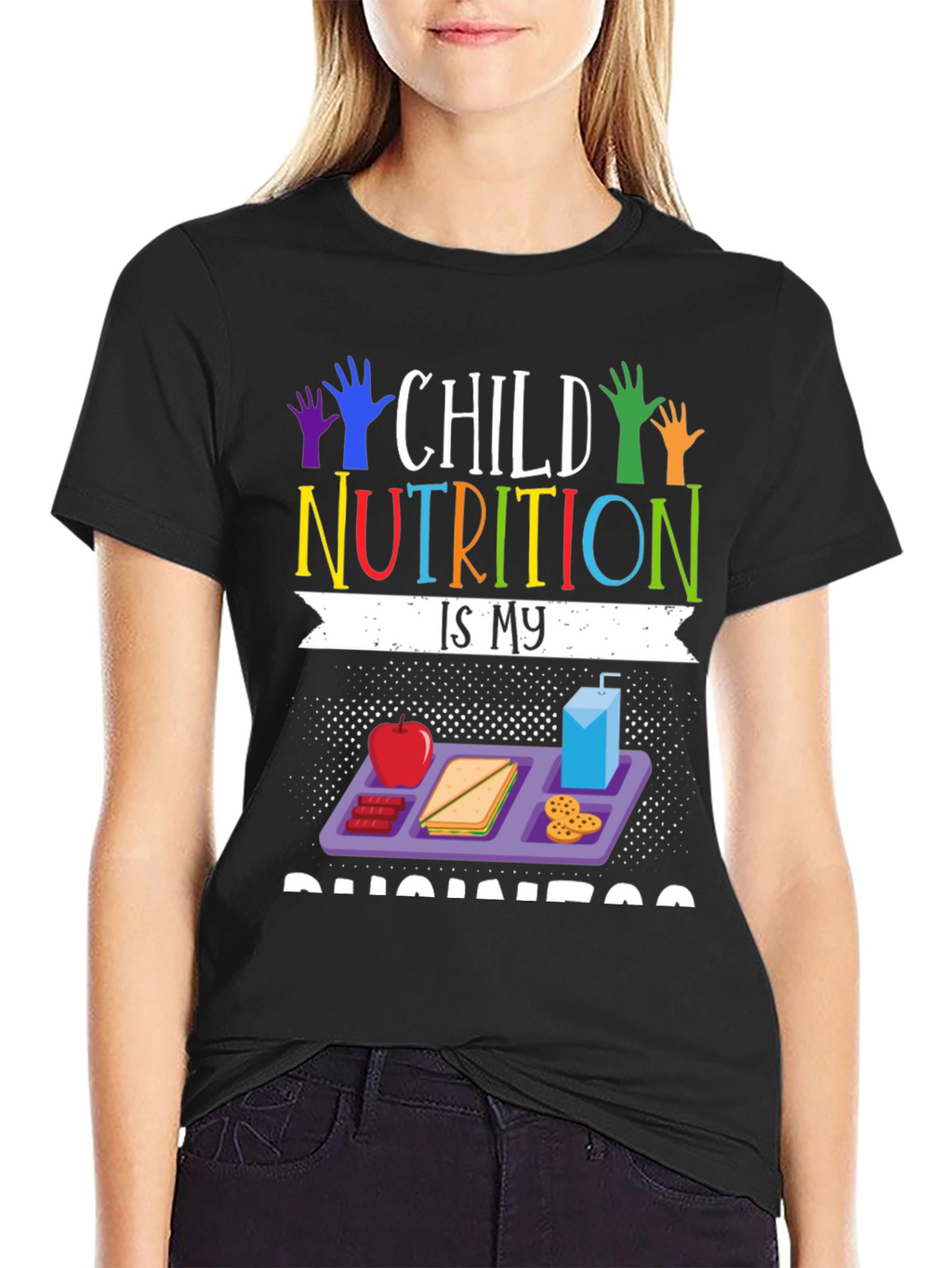 Child Nutrition T-Shirt - School Lunch Hero Tee