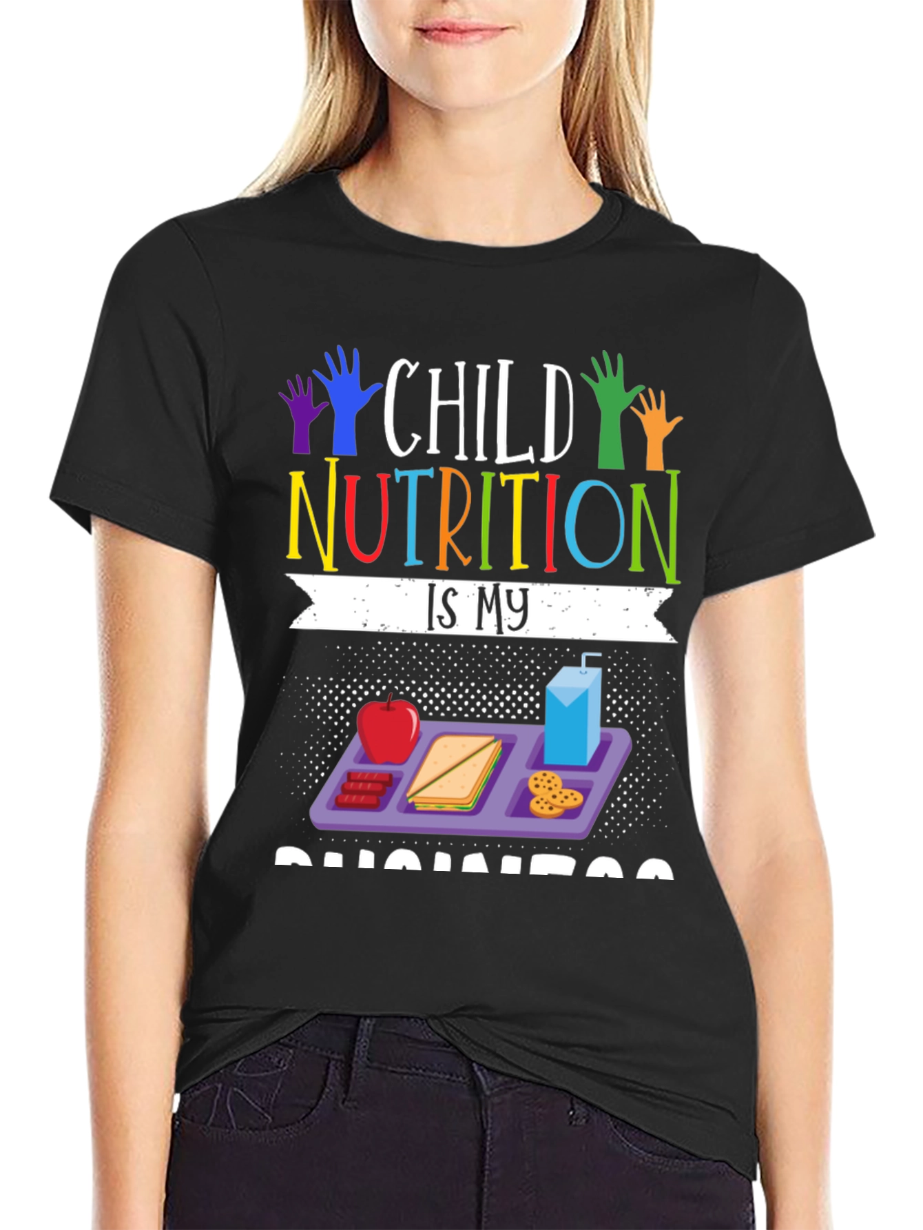 Child Nutrition T-Shirt - School Lunch Hero Tee