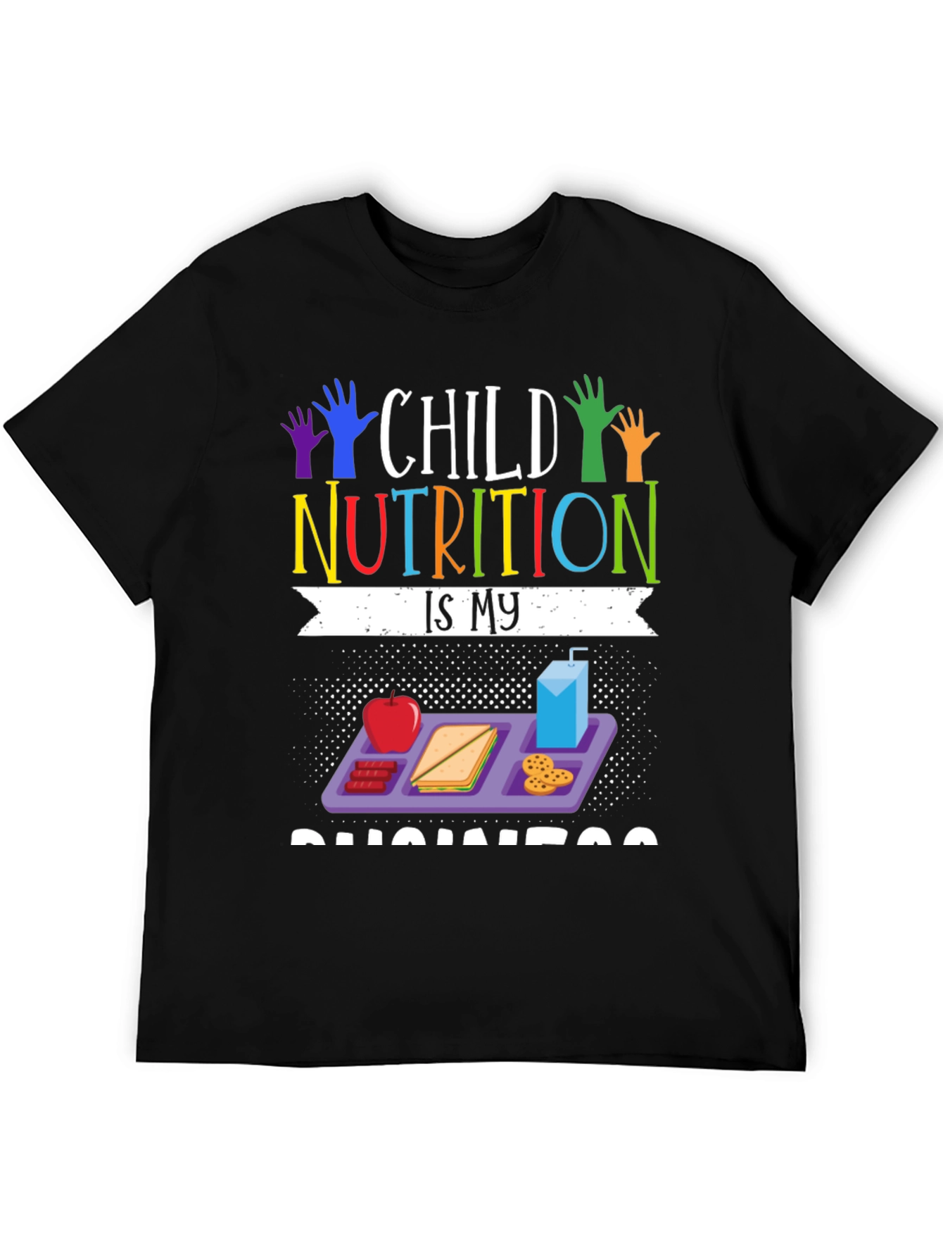Child Nutrition T-Shirt - School Lunch Hero Tee