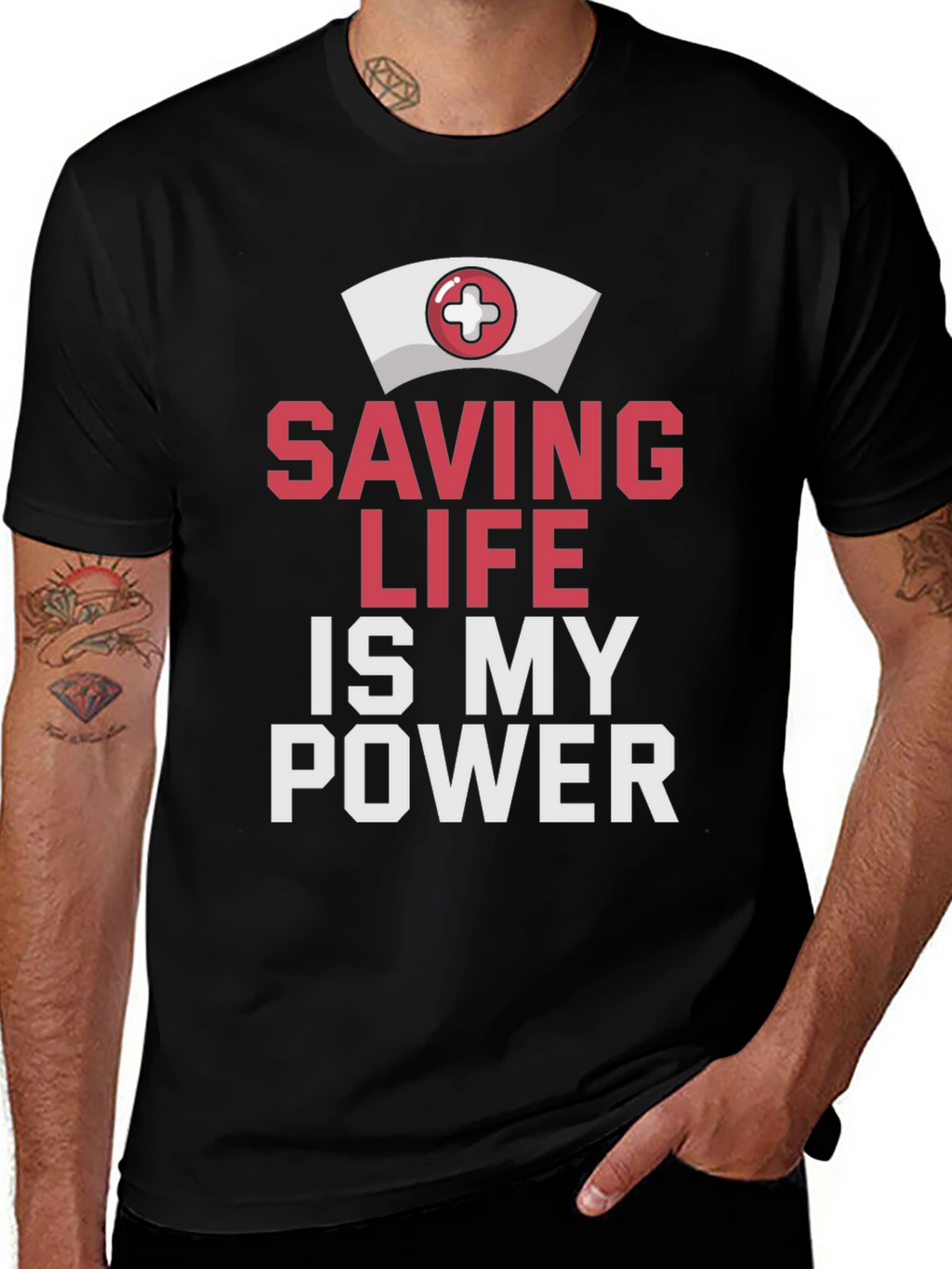 Saving Life Is My Power T-Shirt
