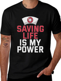 Saving Life Is My Power T-Shirt
