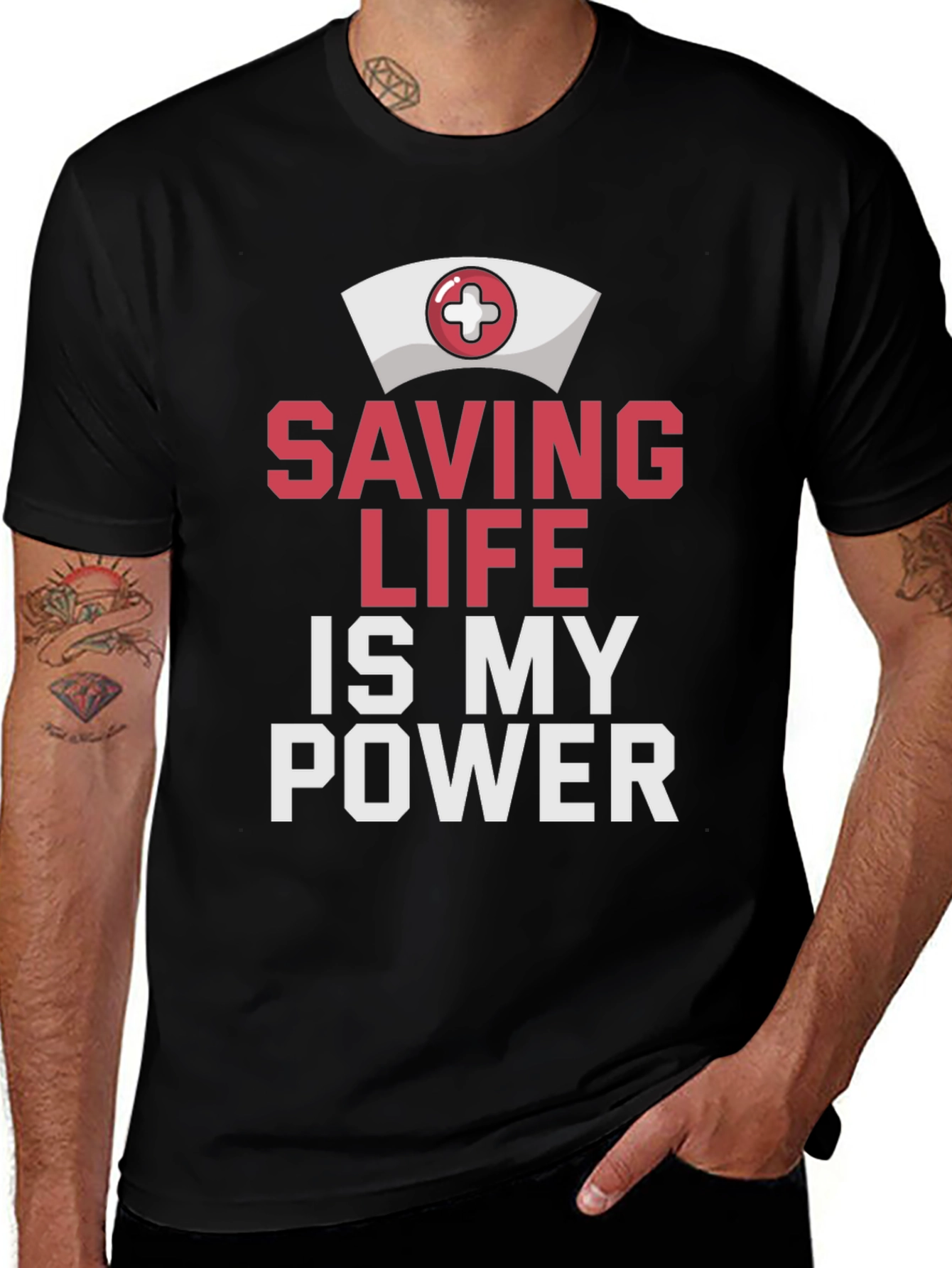 Saving Life Is My Power T-Shirt