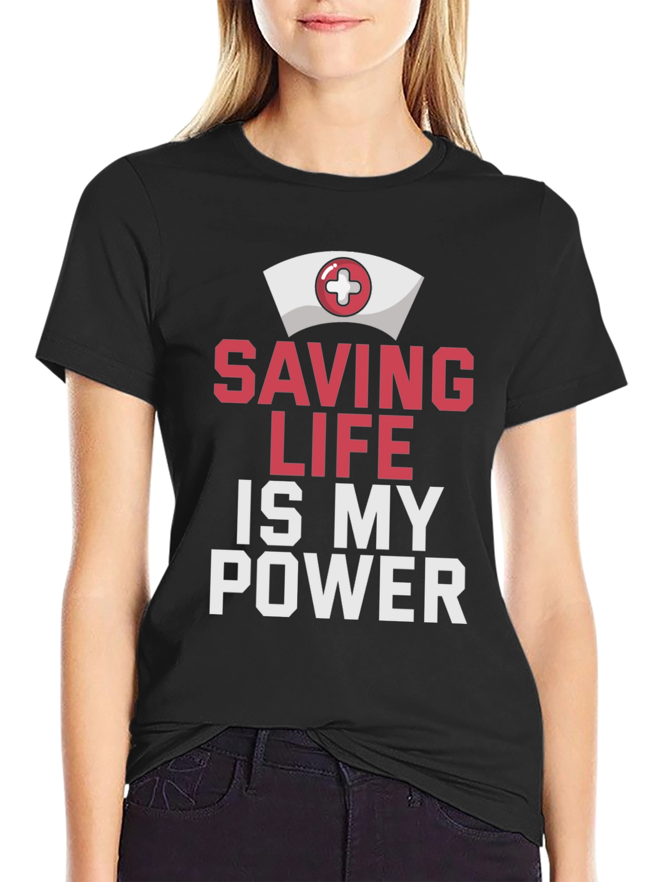 Saving Life Is My Power T-Shirt