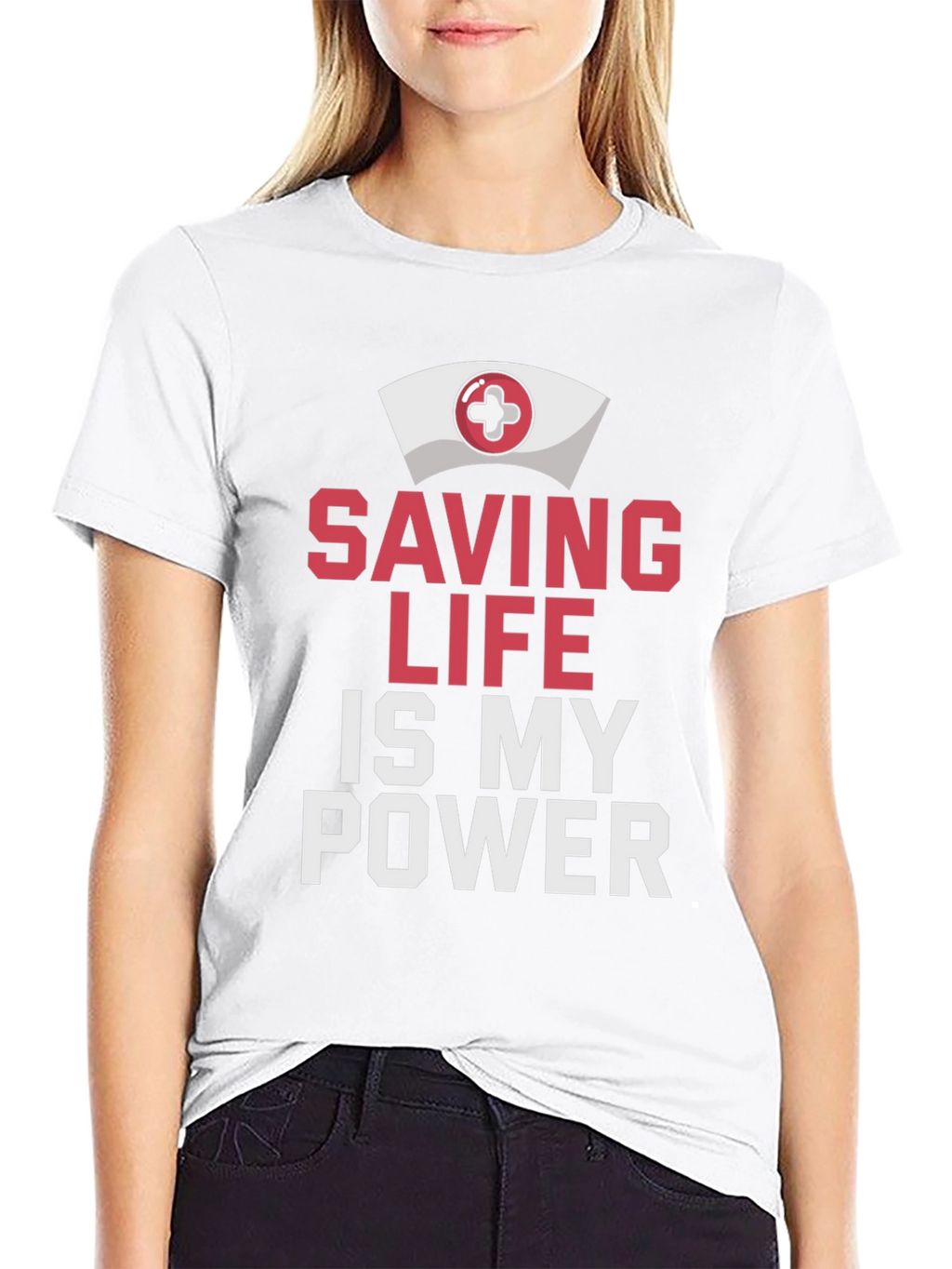 Saving Life Is My Power T-Shirt