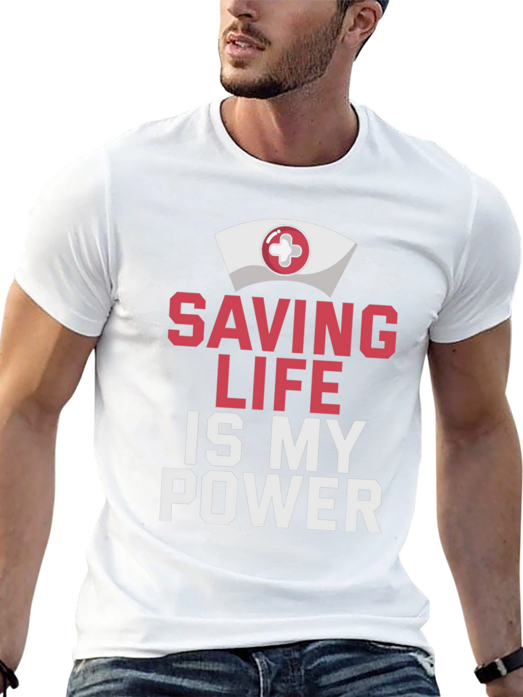 Saving Life Is My Power T-Shirt