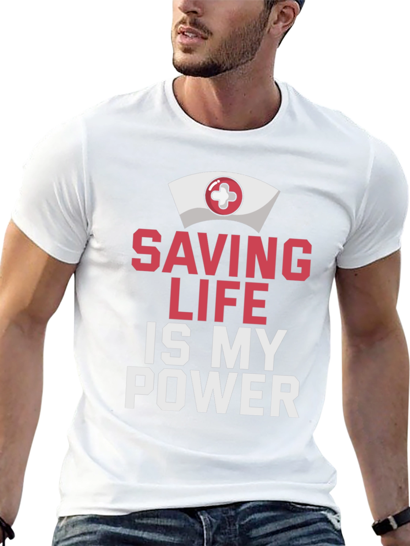 Saving Life Is My Power T-Shirt
