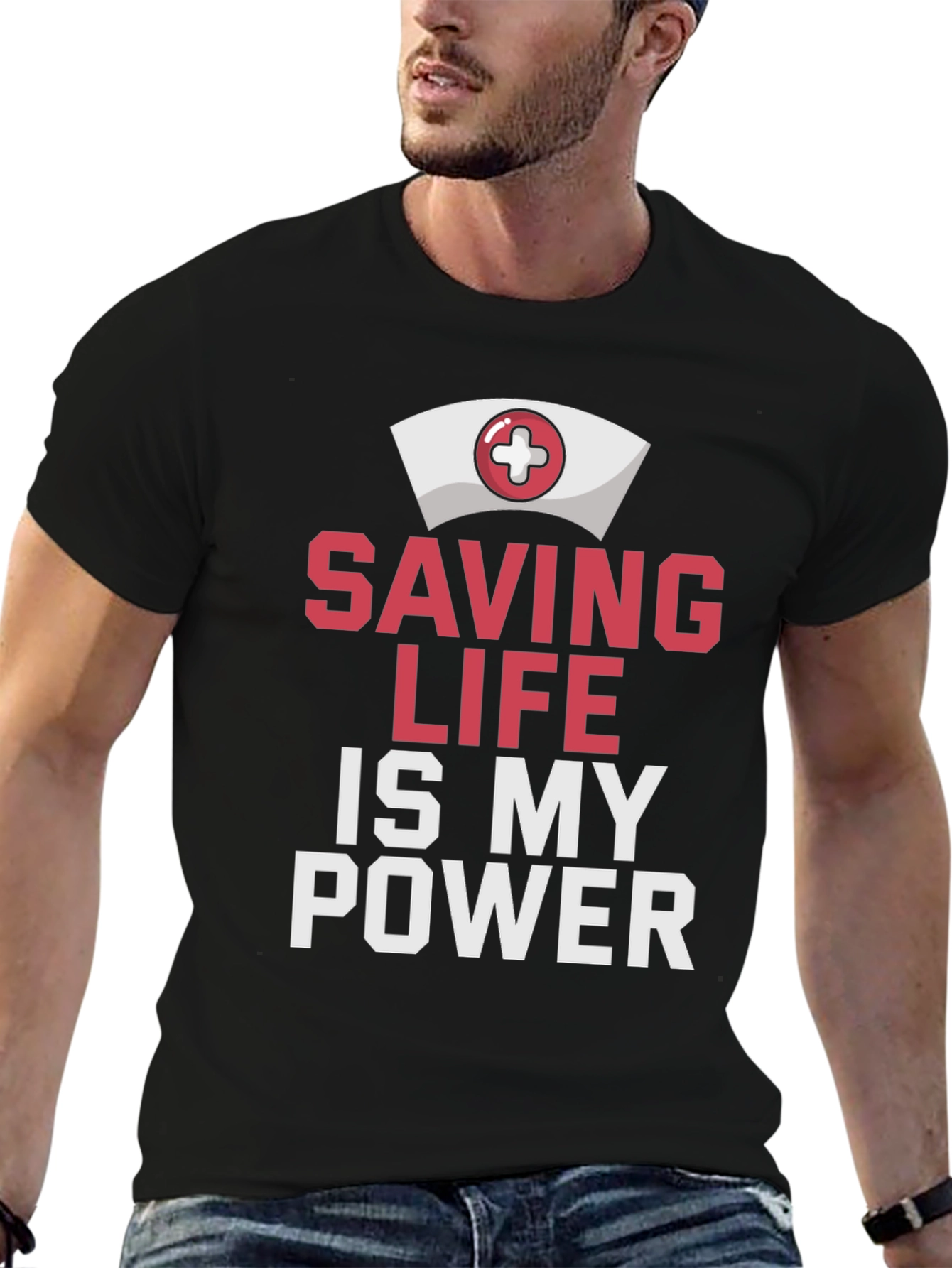 Saving Life Is My Power T-Shirt