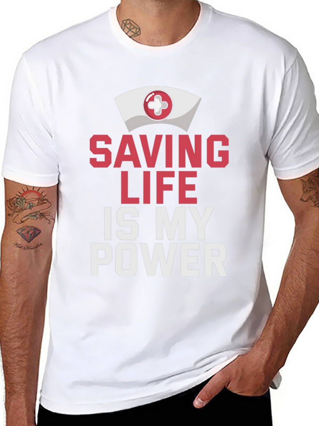 Saving Life Is My Power T-Shirt