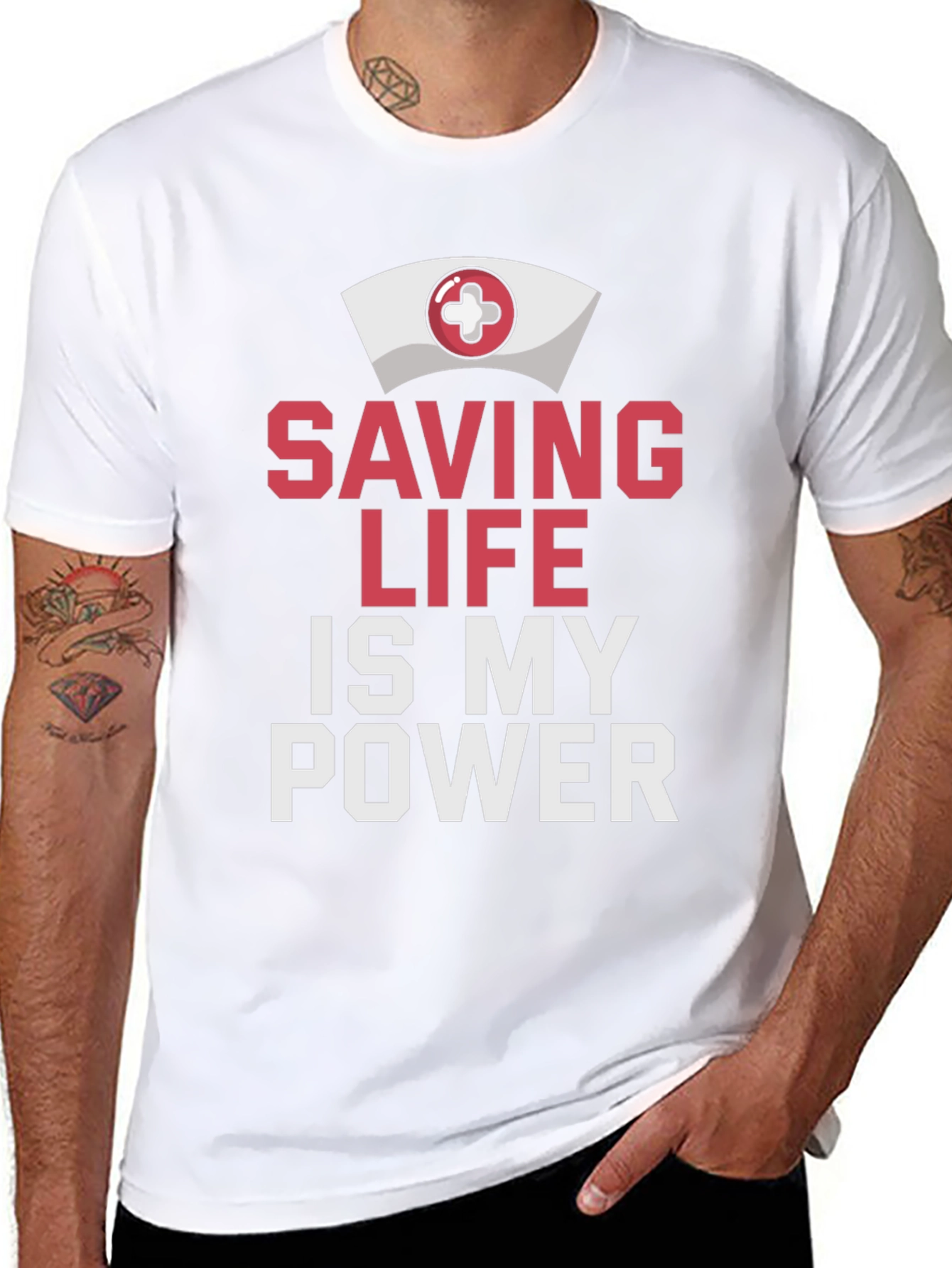 Saving Life Is My Power T-Shirt