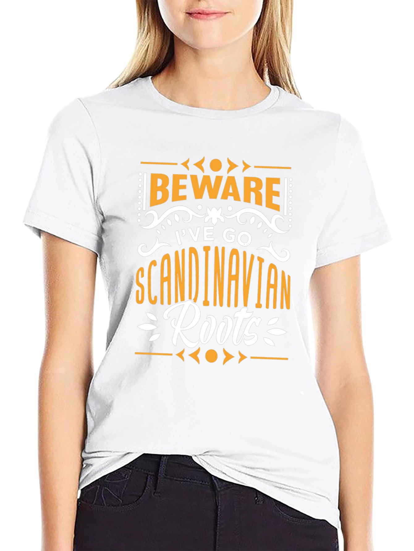 Beware Ive Go Scandinavian Roots T-Shirt