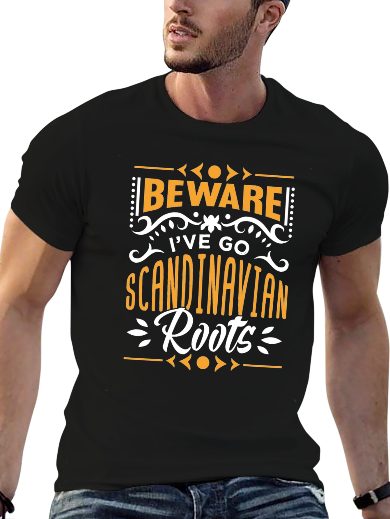 Beware Ive Go Scandinavian Roots T-Shirt