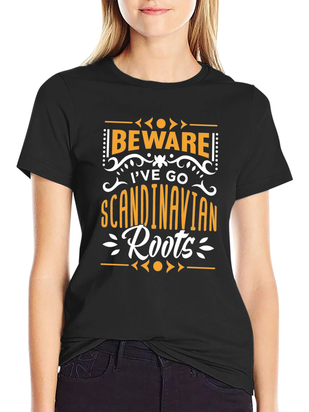 Beware Ive Go Scandinavian Roots T-Shirt