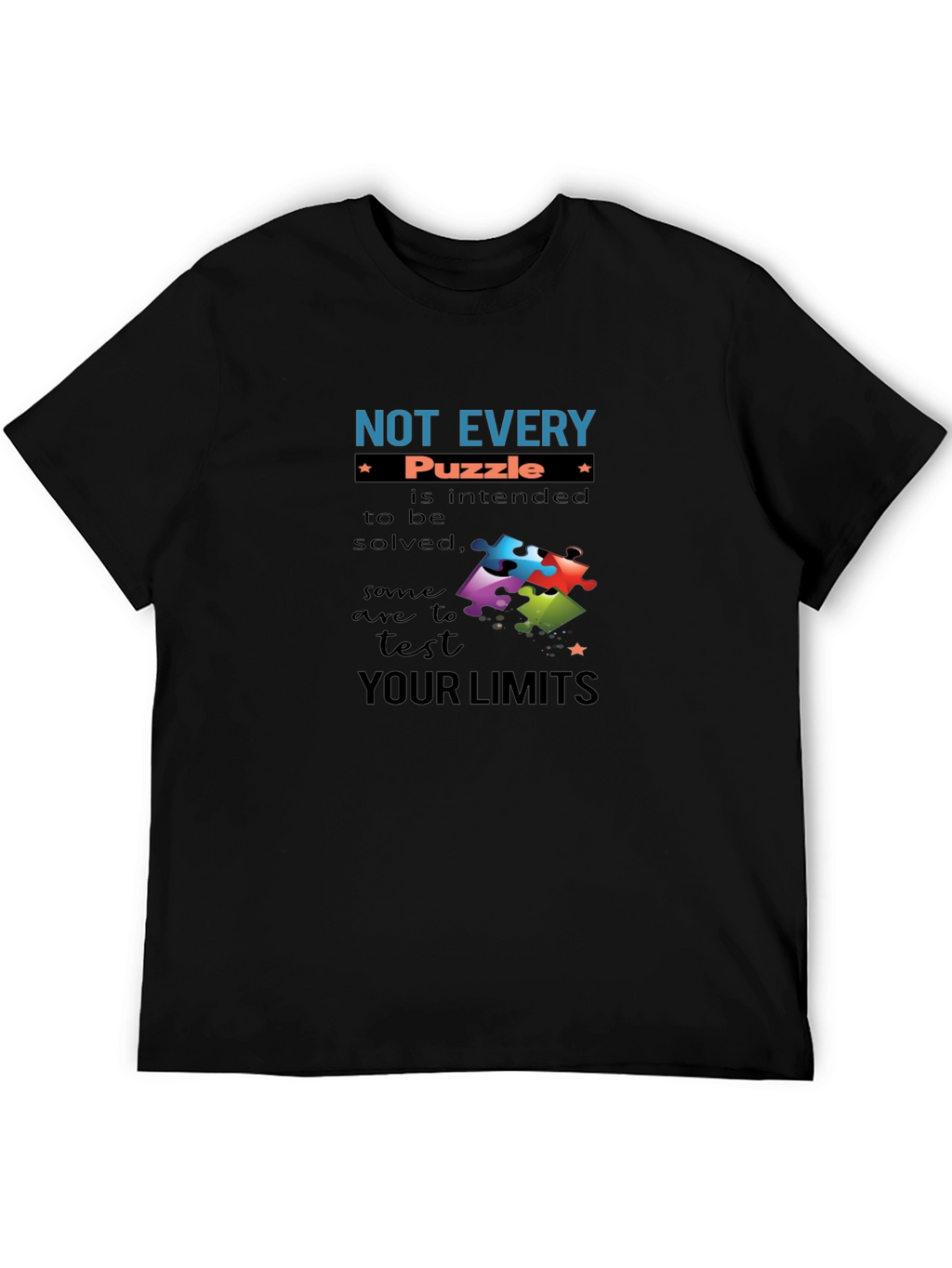 Puzzle T-Shirt - Test Your Limits