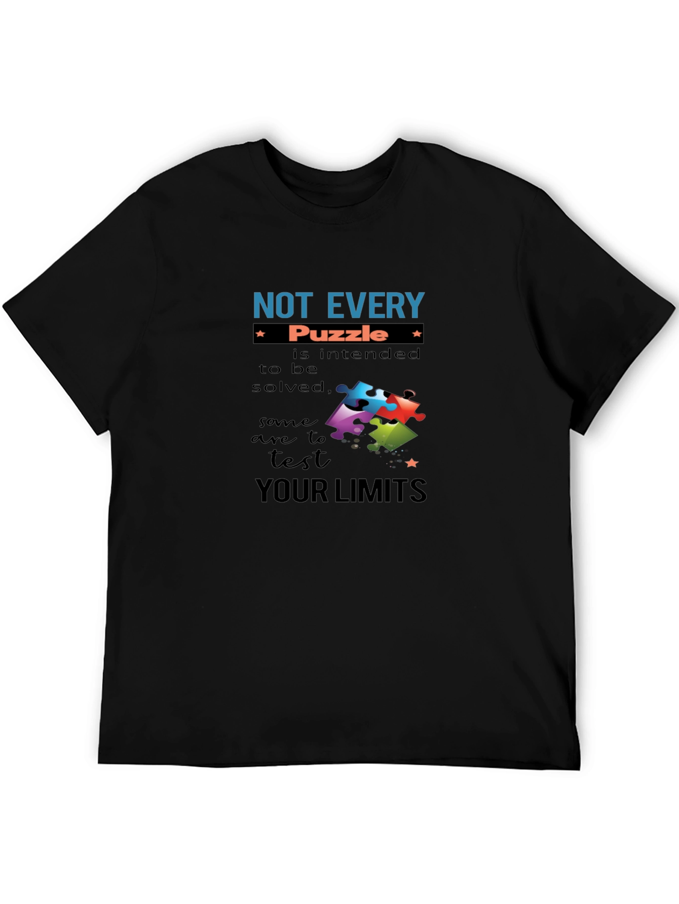 Puzzle T-Shirt - Test Your Limits