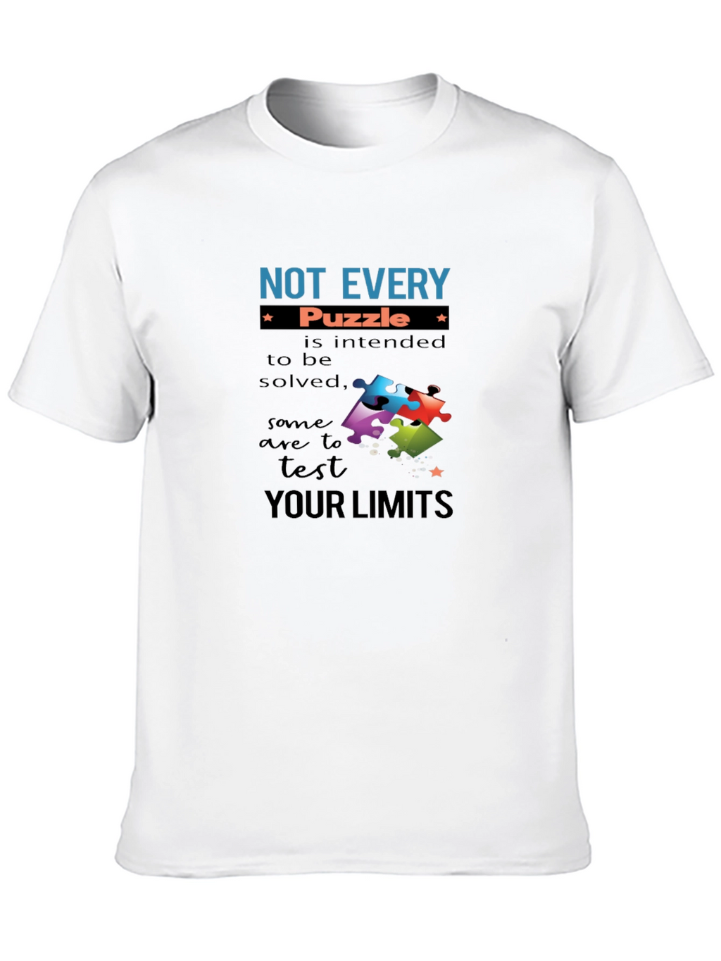 Puzzle T-Shirt - Test Your Limits