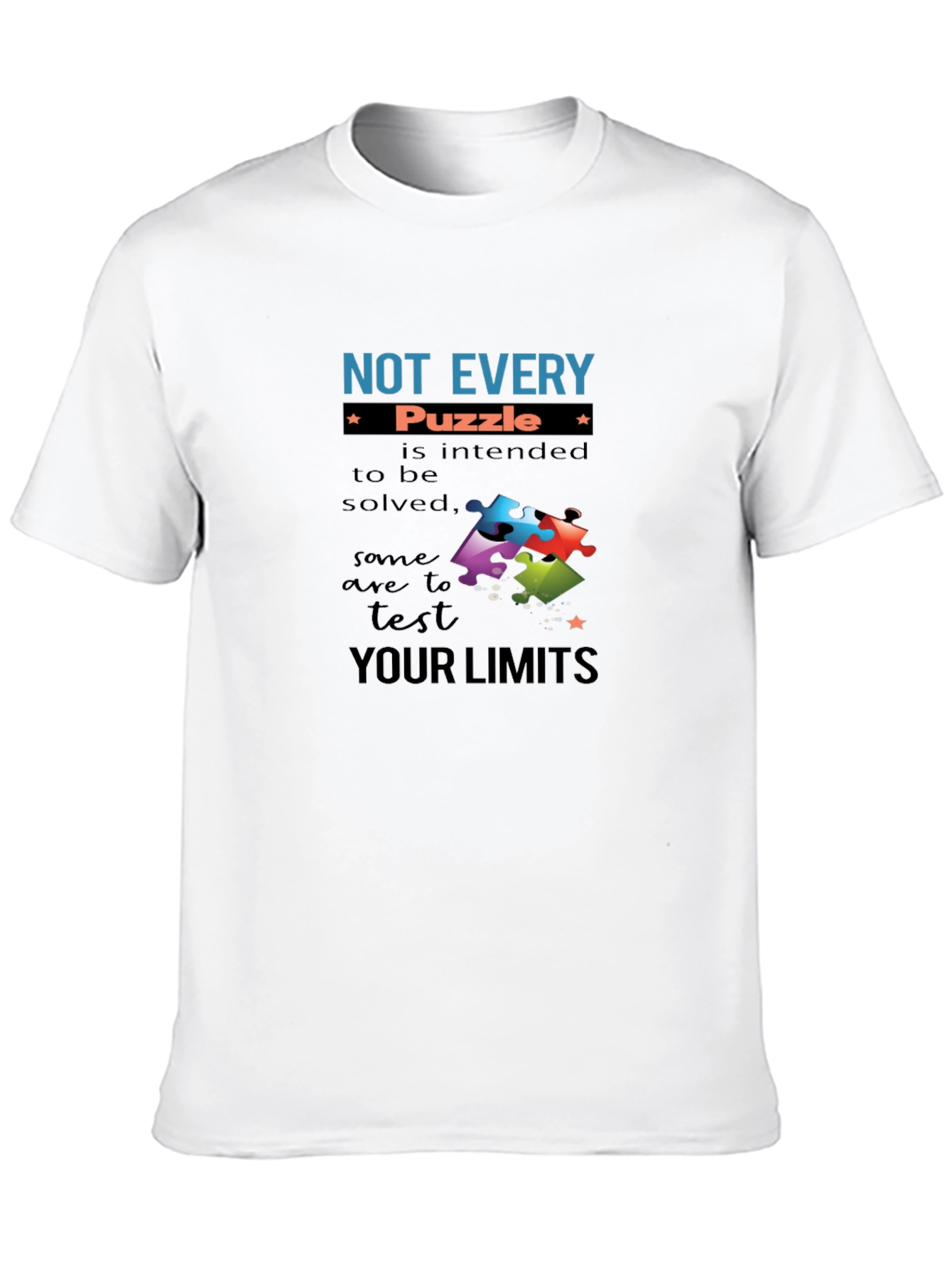 Puzzle T-Shirt - Test Your Limits