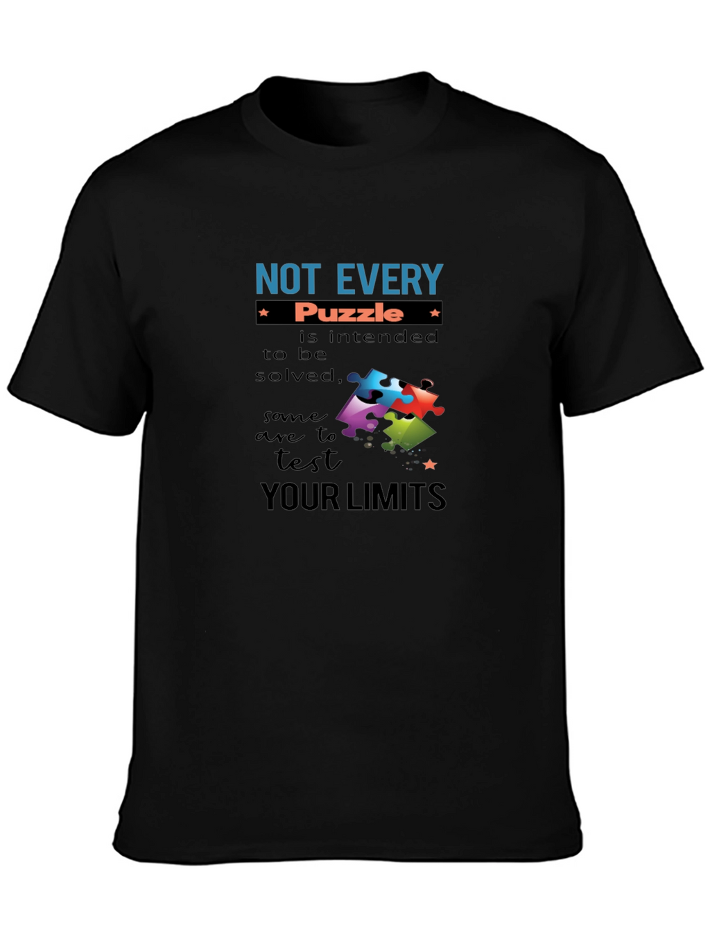 Puzzle T-Shirt - Test Your Limits