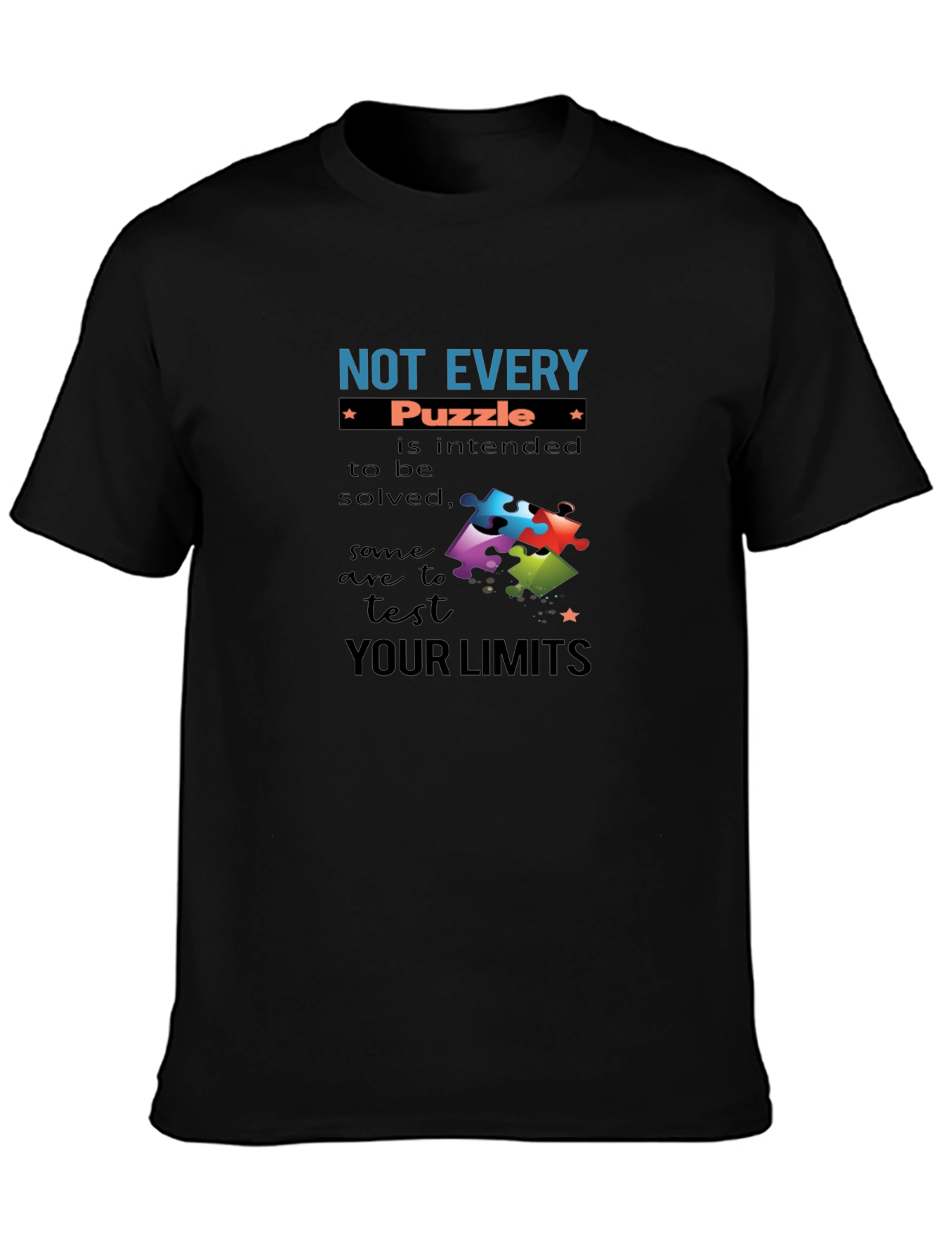 Puzzle T-Shirt - Test Your Limits