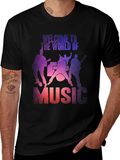 Welcome to the World of Music Graphic Tee