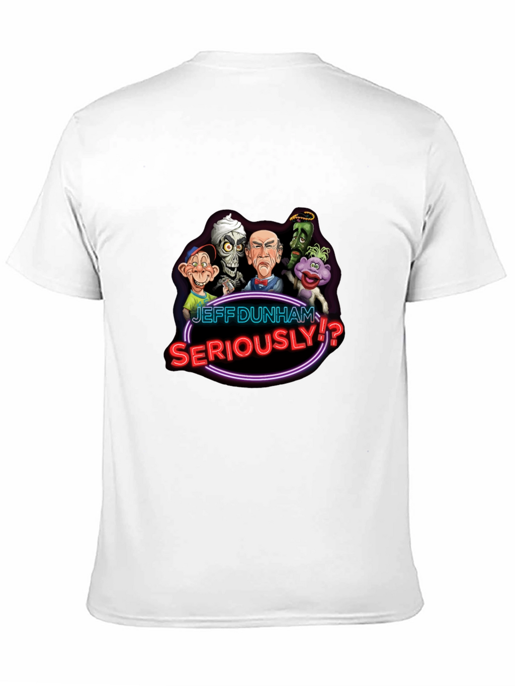 Jeff Dunham Seriously T-Shirt Ventriloquist Puppets Tee