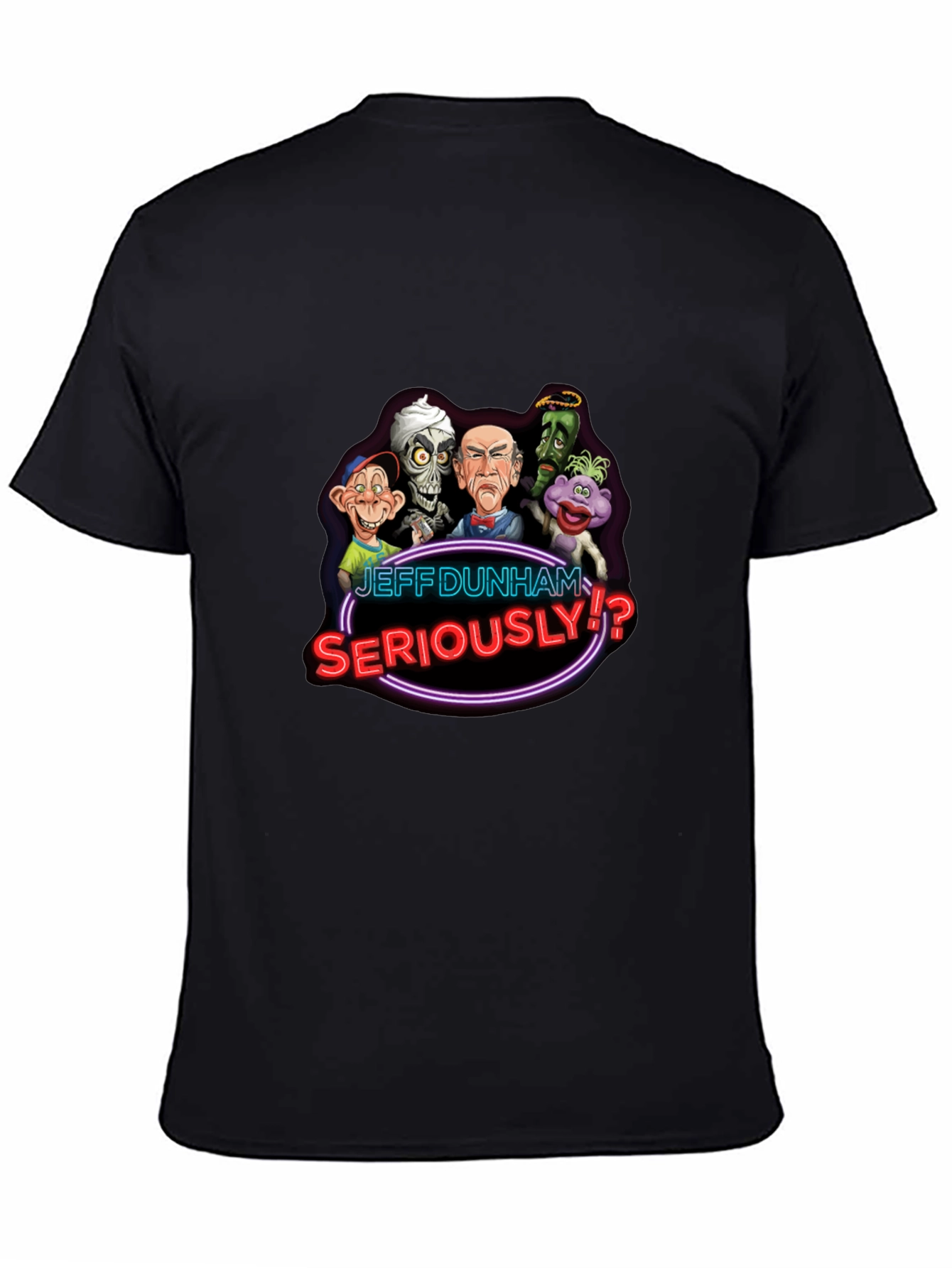 Jeff Dunham Seriously T-Shirt Ventriloquist Puppets Tee