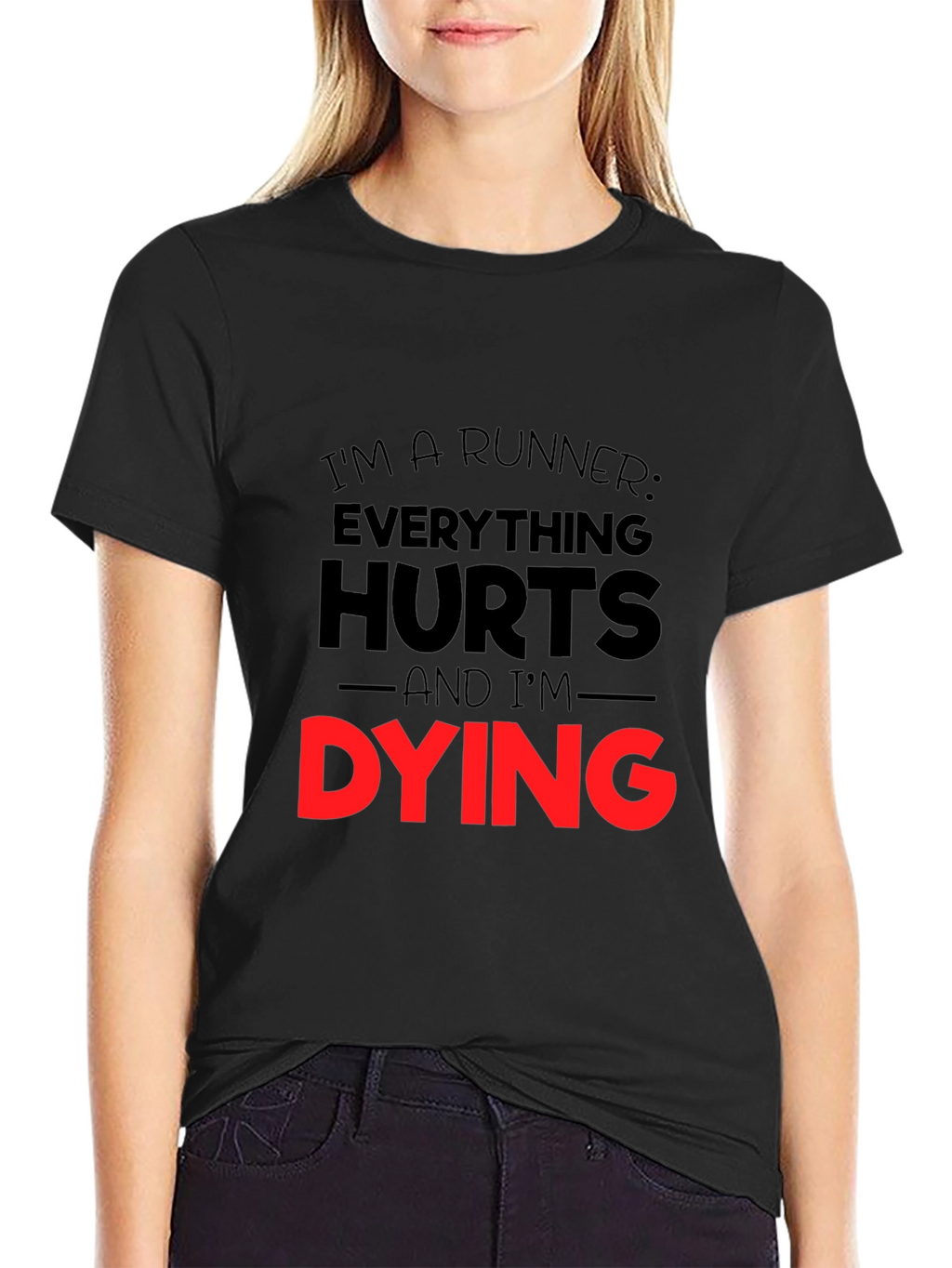 Runners Everything Hurts Graphic T-Shirt