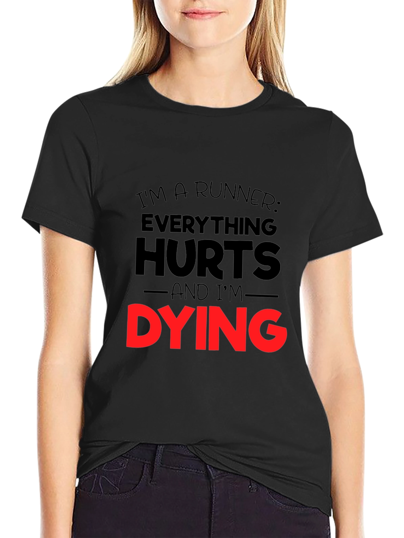 Runners Everything Hurts Graphic T-Shirt
