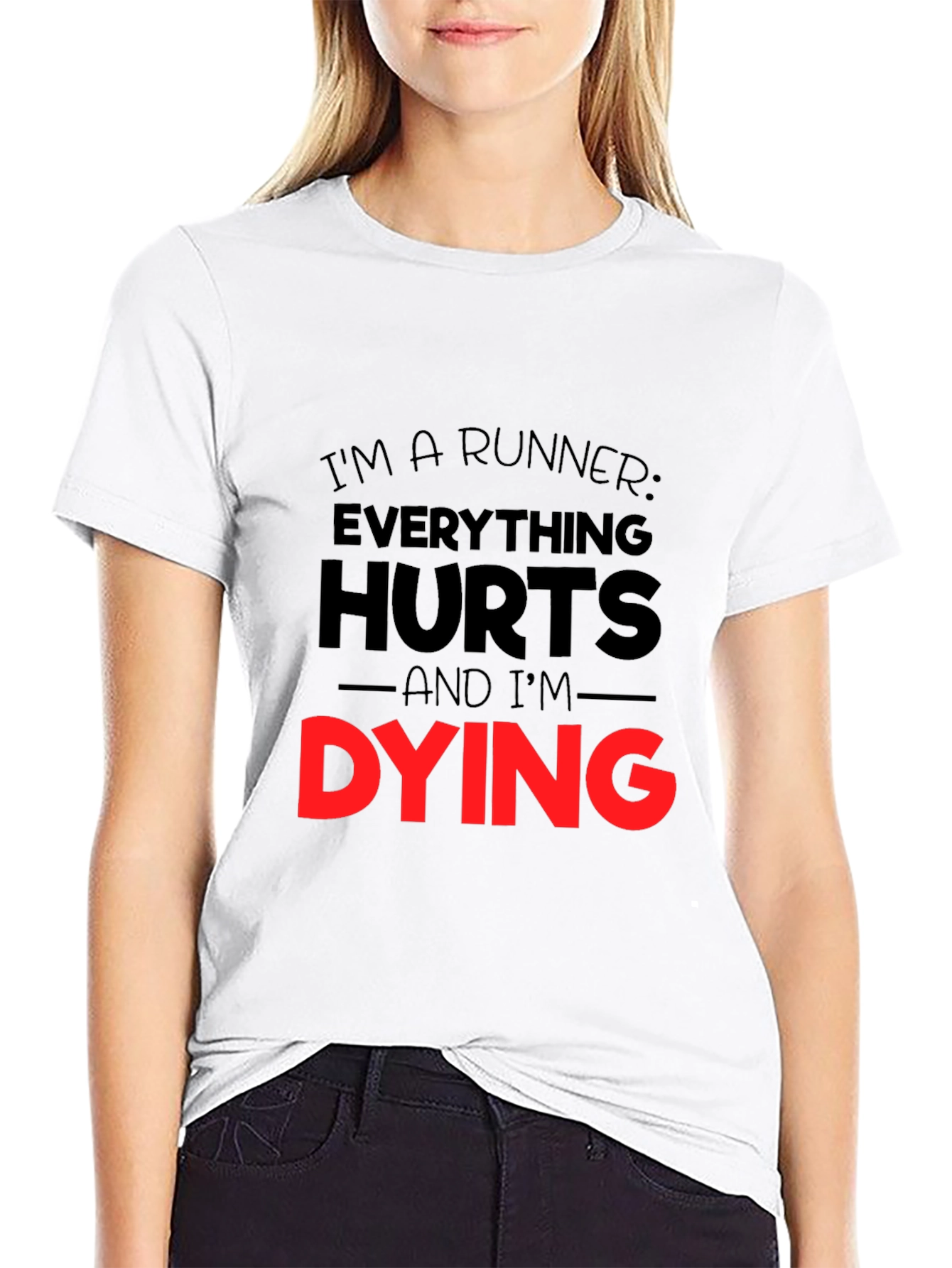Runners Everything Hurts Graphic T-Shirt