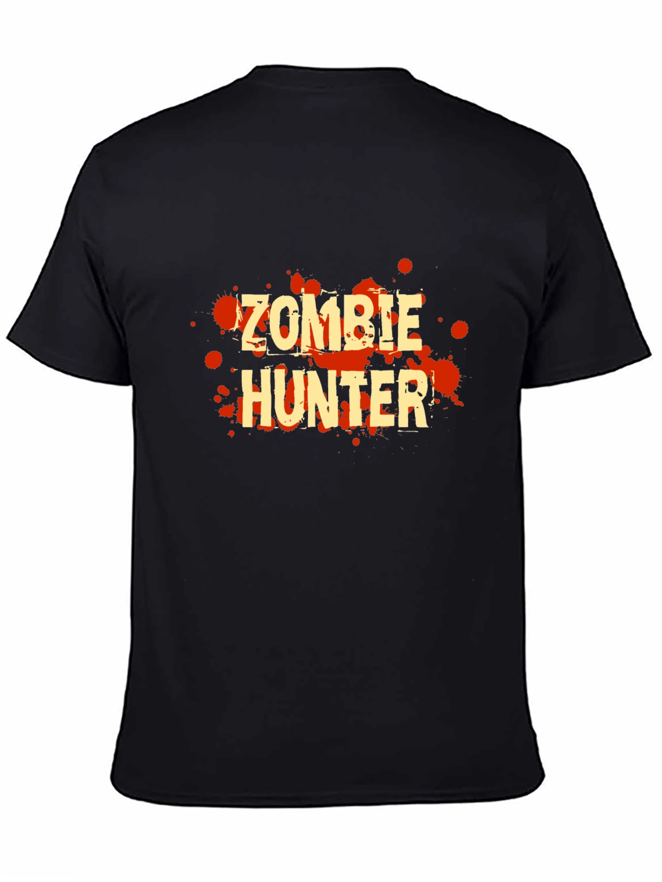 Zombie Hunter T-Shirt - Black Graphic Tee