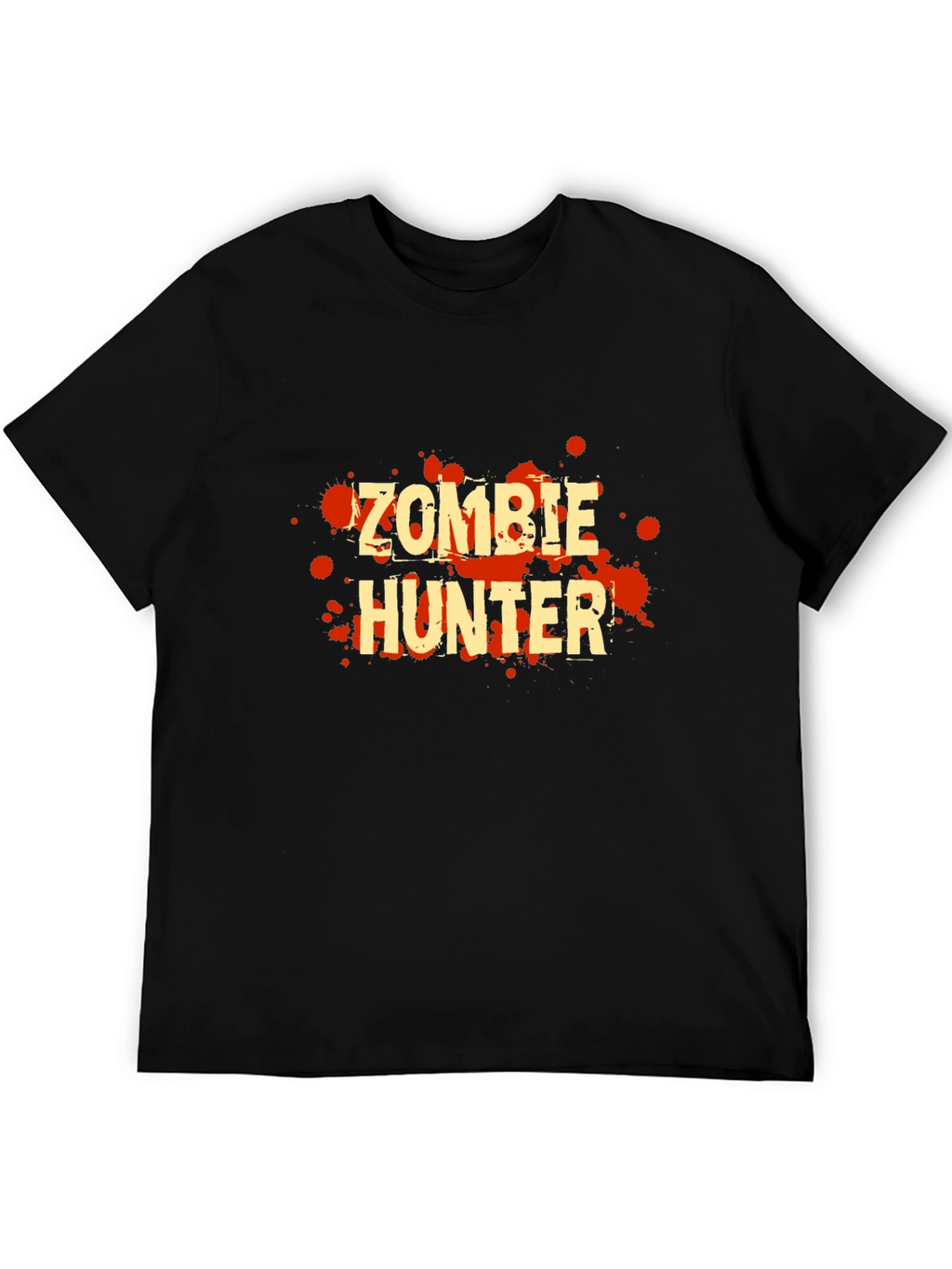 Zombie Hunter T-Shirt - Black Graphic Tee