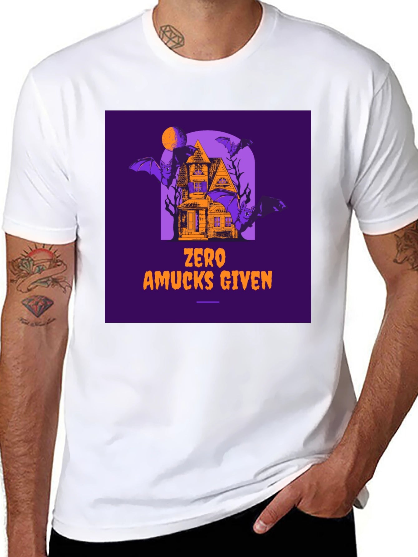 Zero Amucks Given Halloween T-Shirt