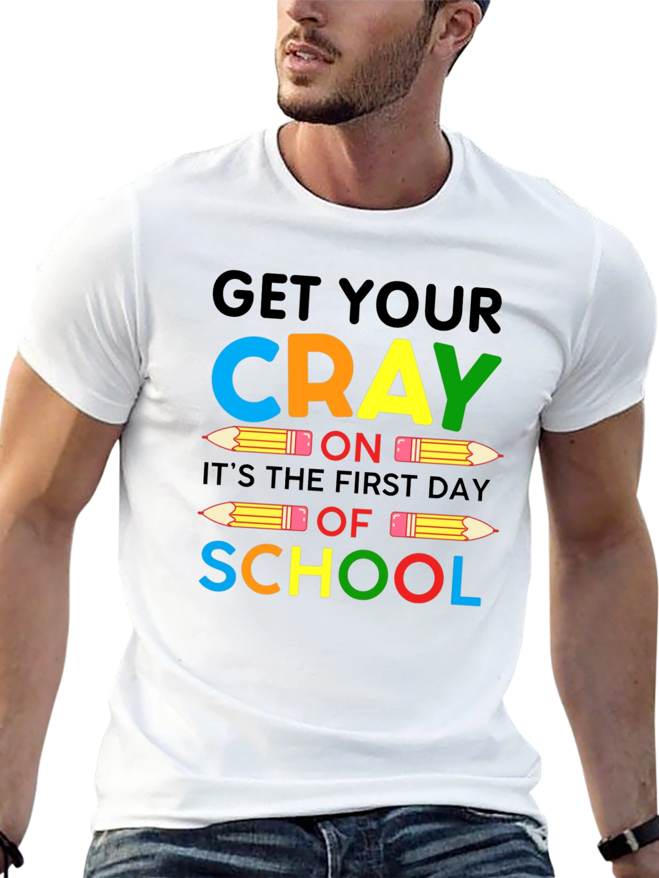 Get Your CRAY On Back To School Graphic Tee
