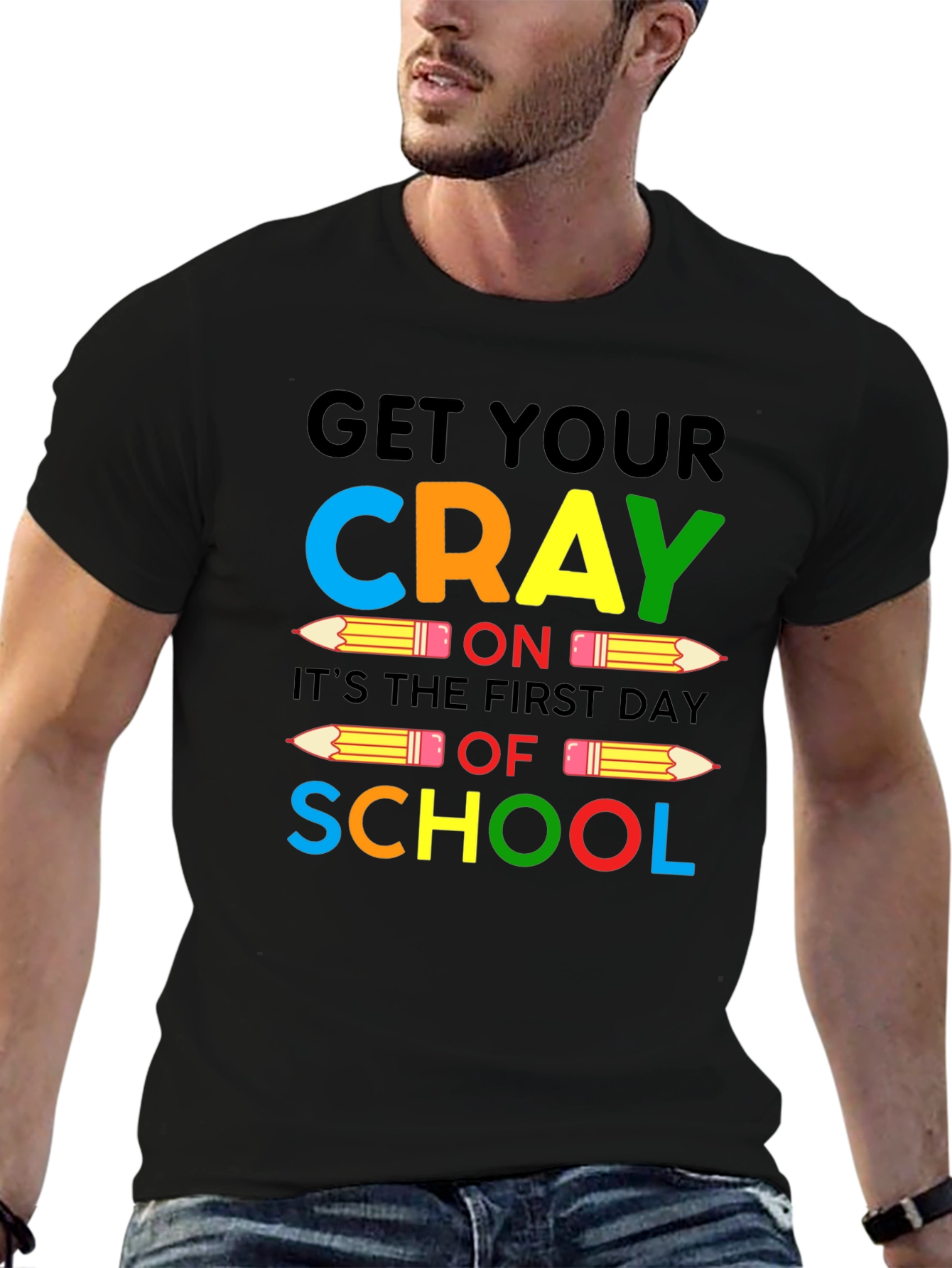 Get Your CRAY On Back To School Graphic Tee