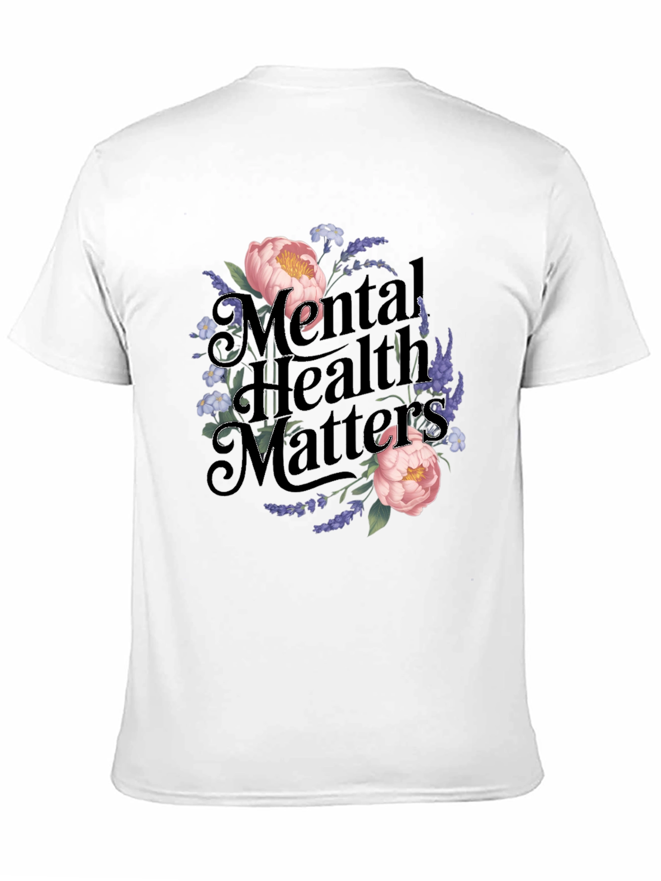 Mental Health Matters Floral T-Shirt