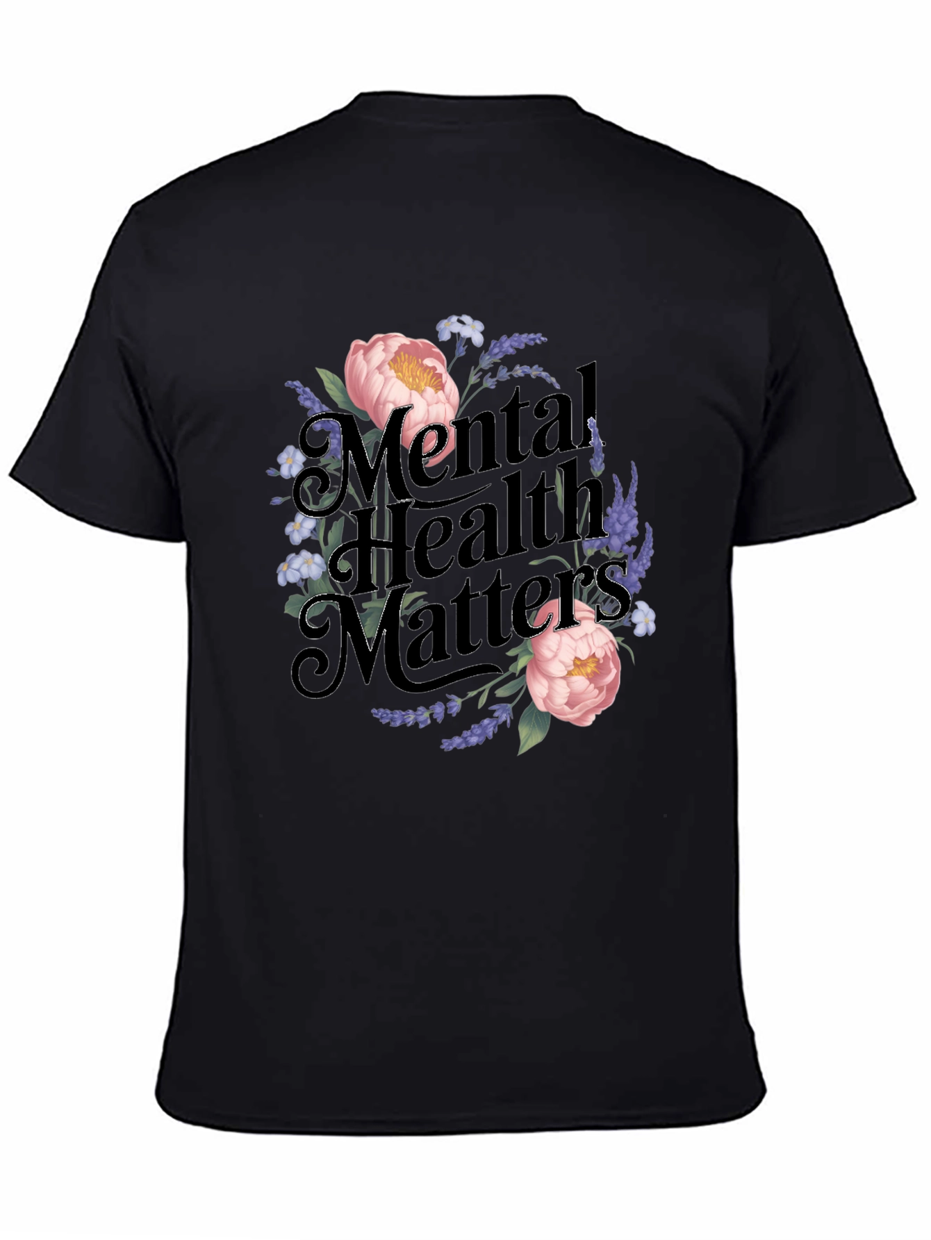 Mental Health Matters Floral T-Shirt