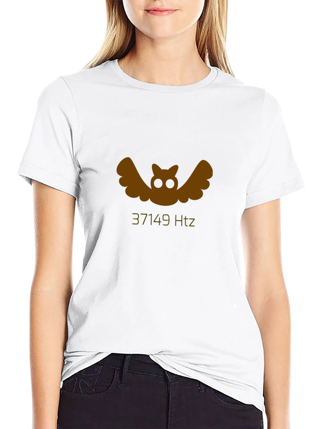 Owl Frequency Graphic Tee - Unique Design Comfortable Fit