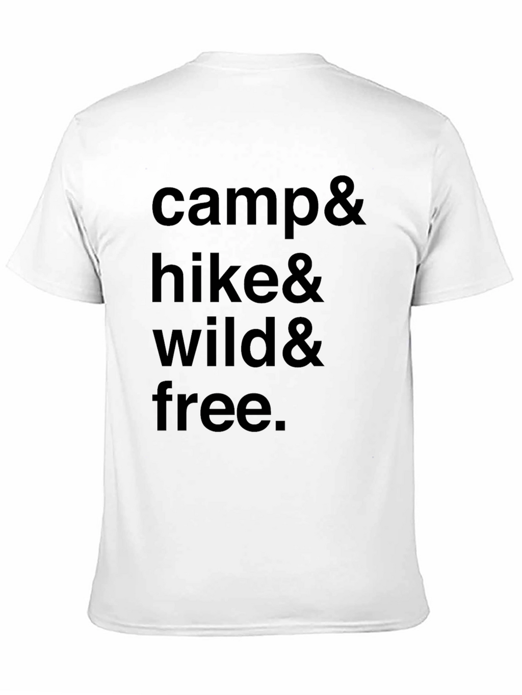 Camp Hike Wild Free Graphic Tee - Adventure Ready