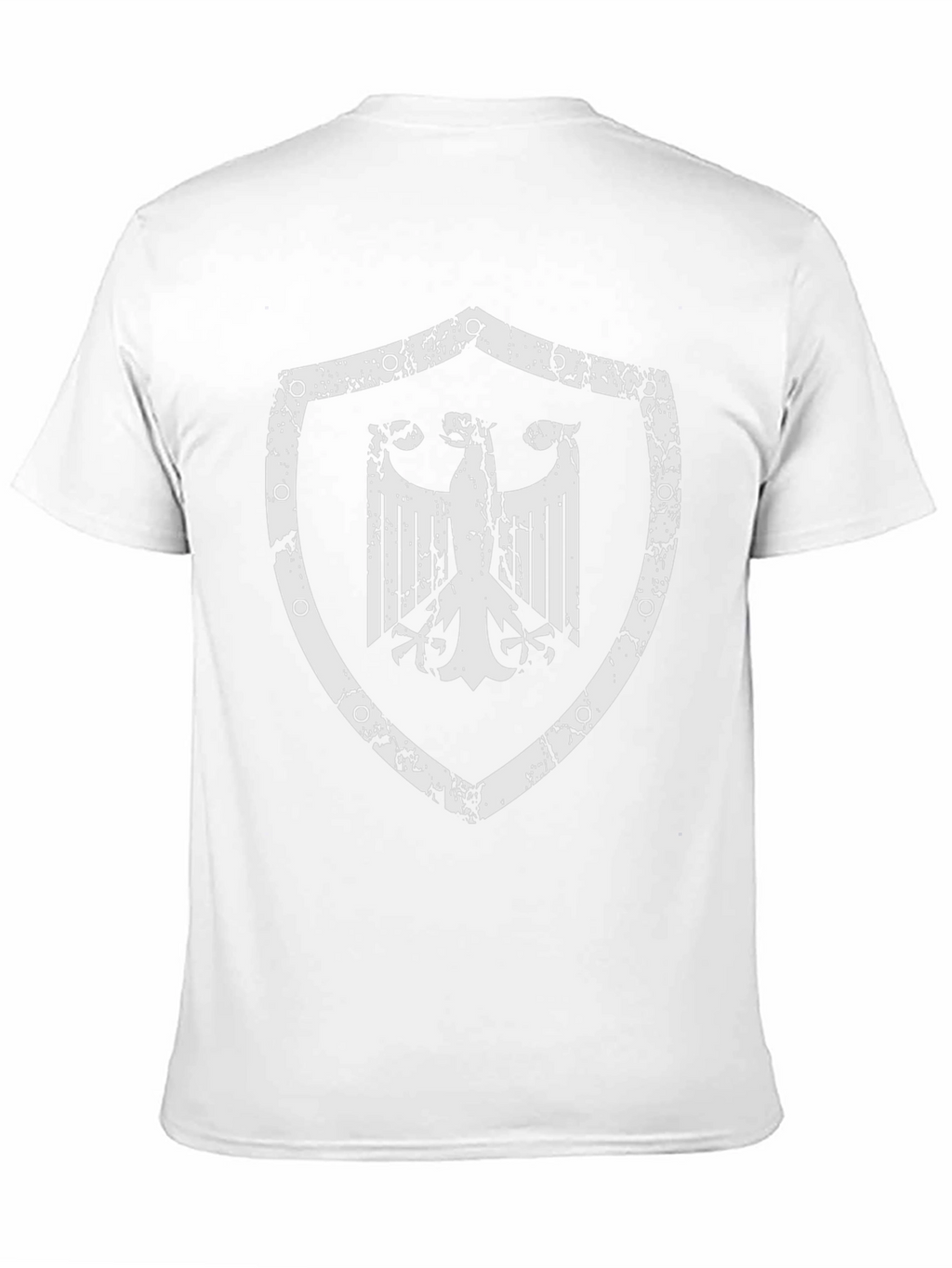 German Eagle Shield Graphic T-Shirt - Black
