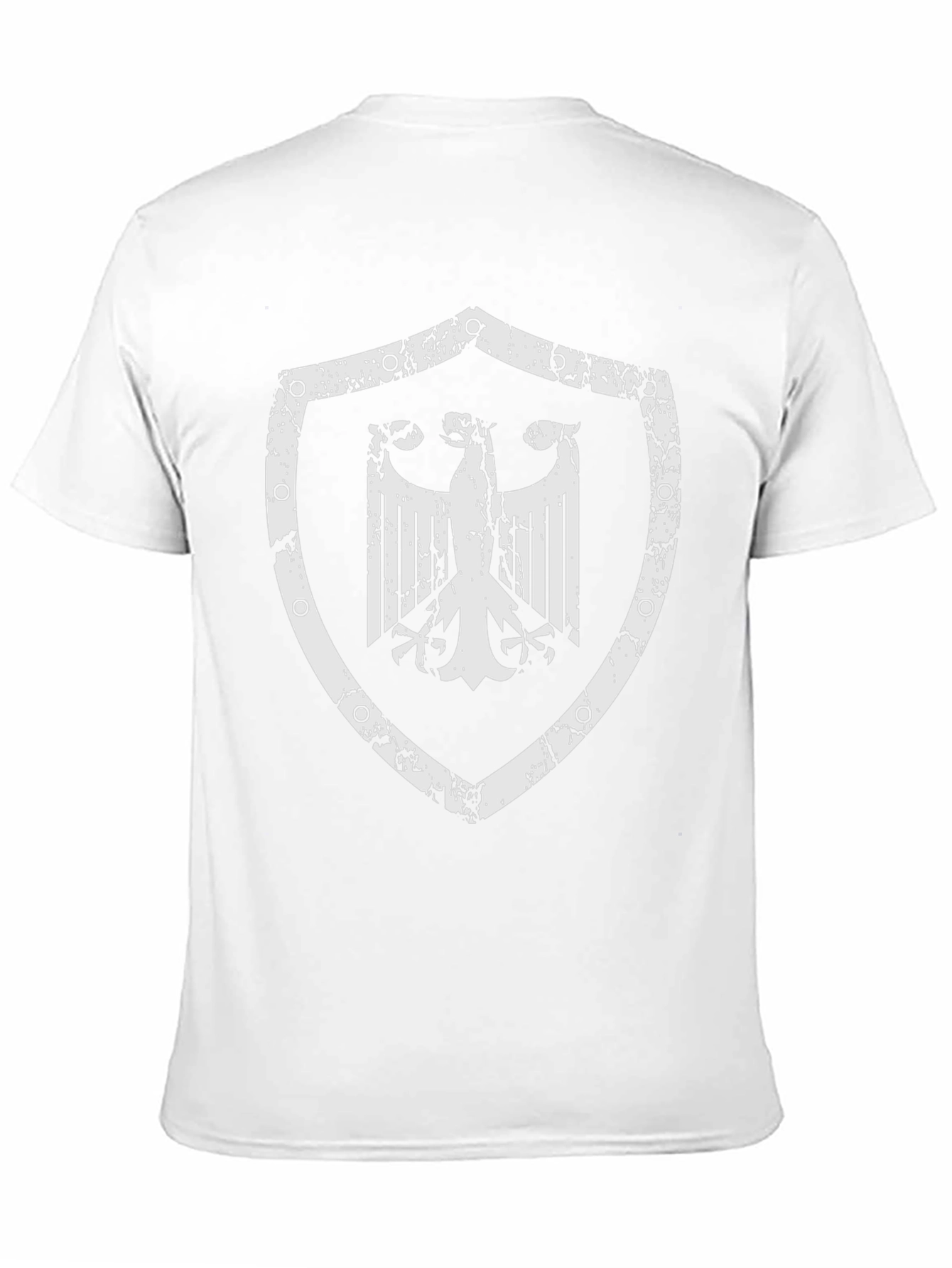 German Eagle Shield Graphic T-Shirt - Black